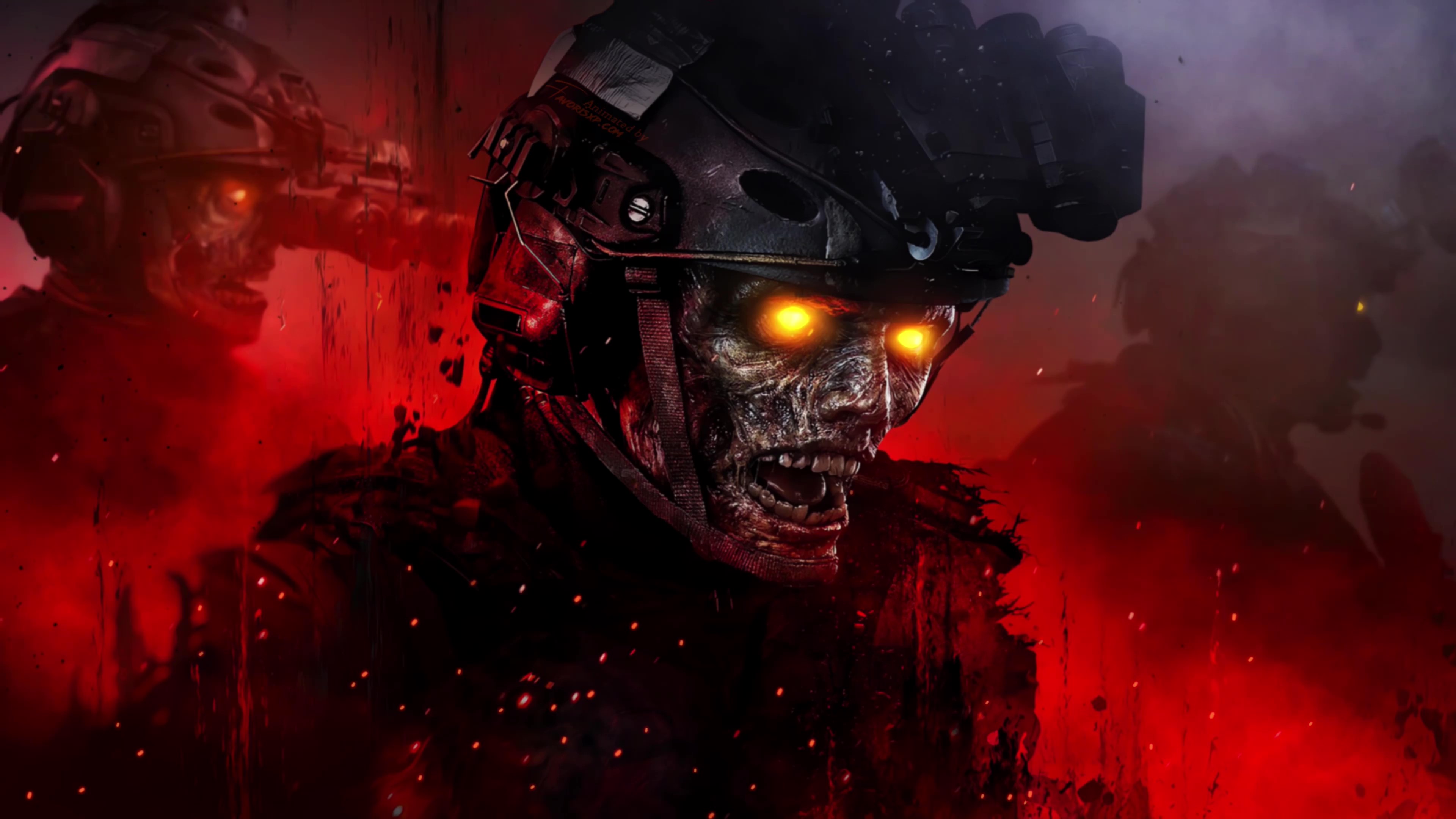 Zombies MW3 2023 Animated Wallpaper
