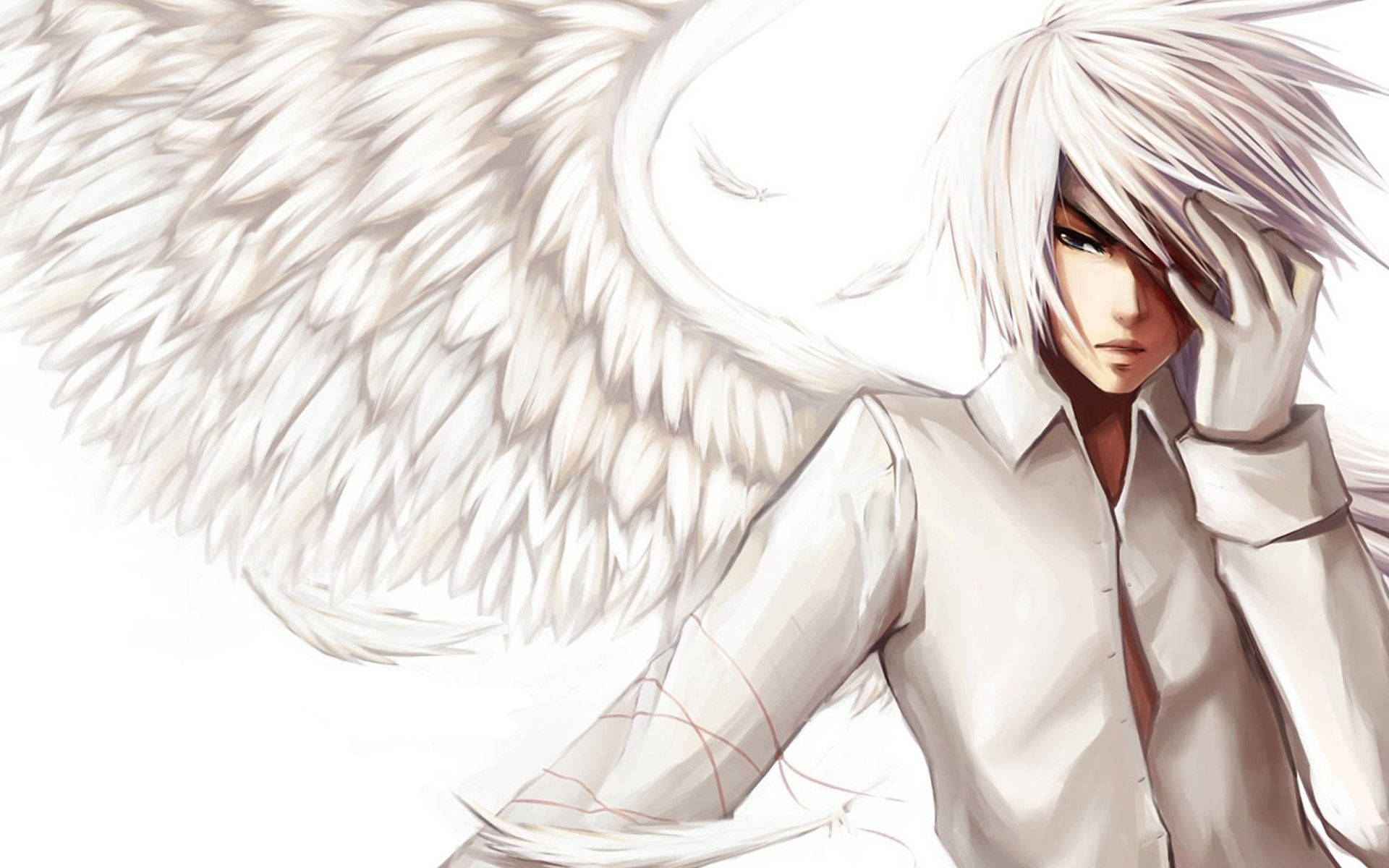 Download free Cute Anime Boy Angel With