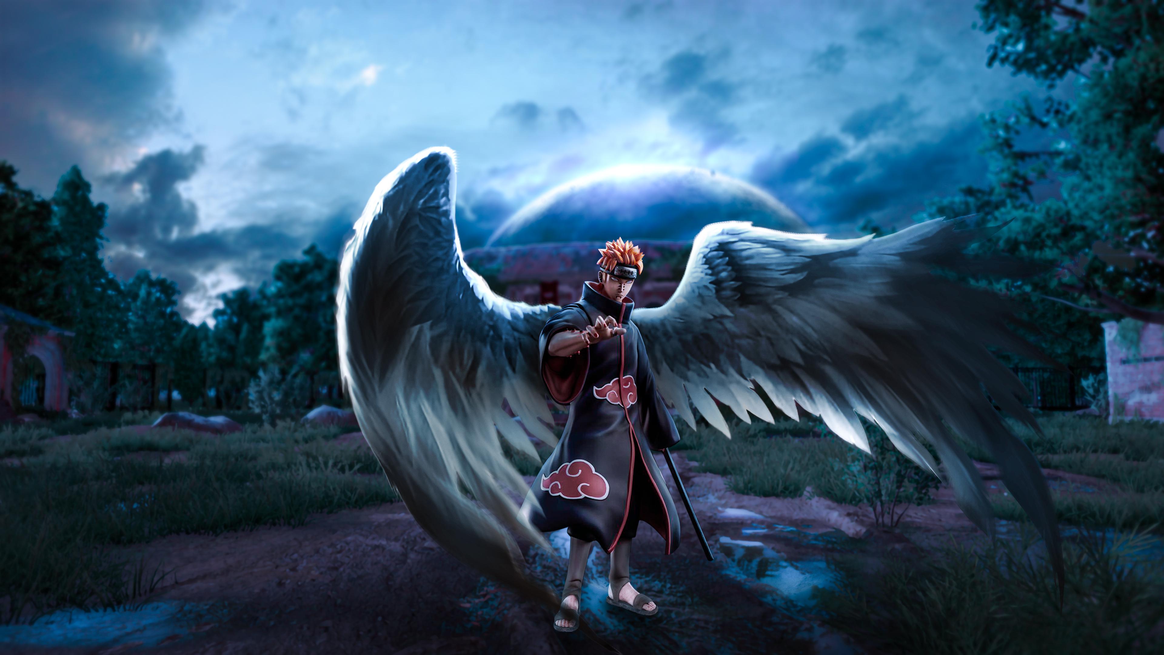 Pain Figure into an epic wallpaper