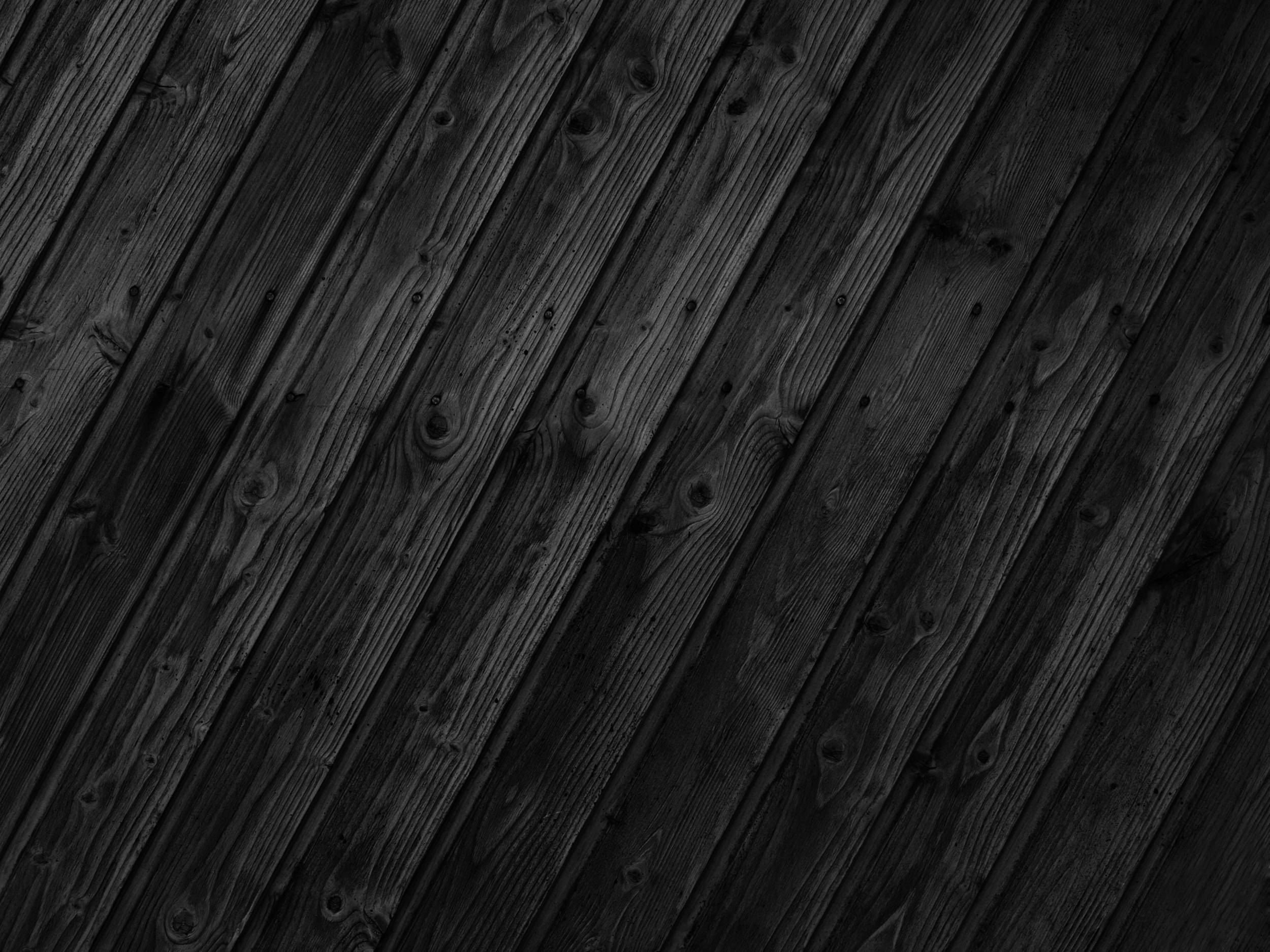 Black Wood Background Textures