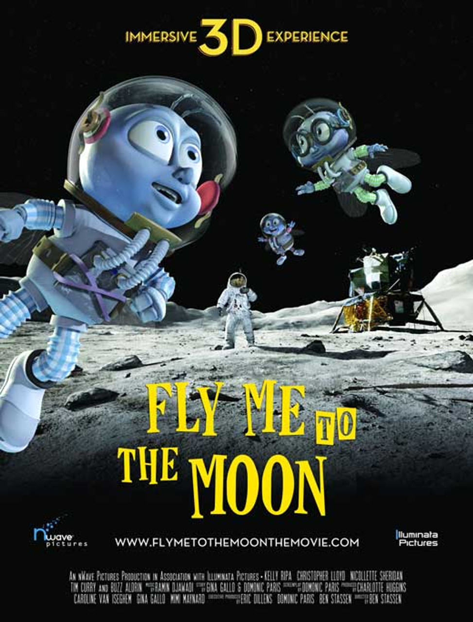 Fly Me To The Moon Movie Poster Print