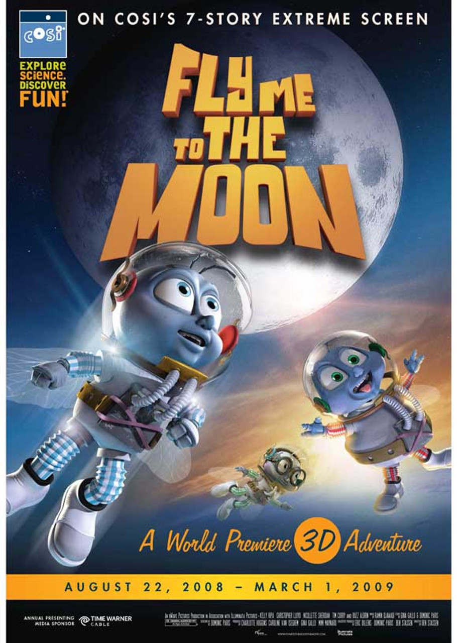 Fly Me To The Moon Movie Poster Print