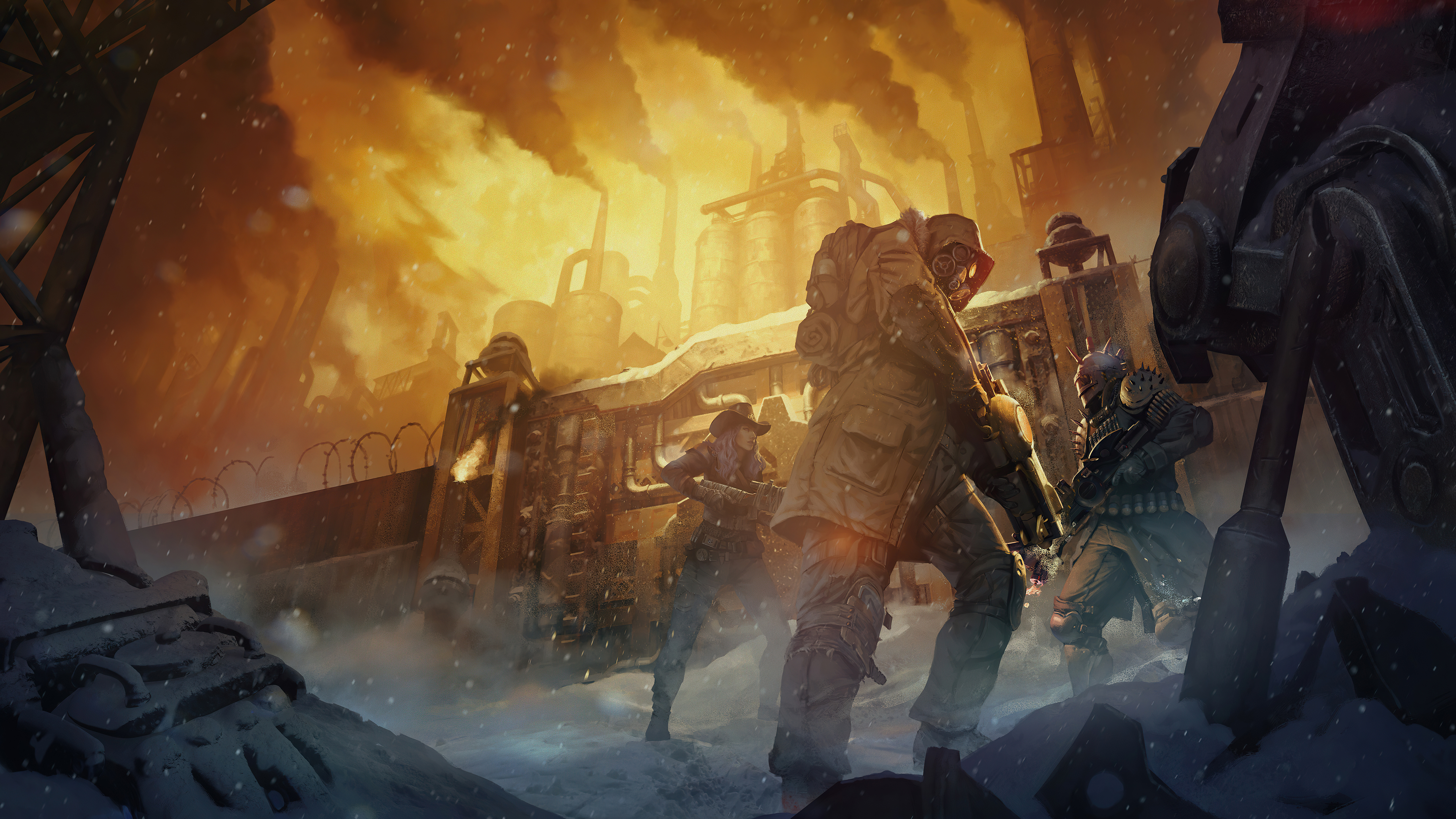Game Wasteland 3 4k Ultra HD Wallpaper
