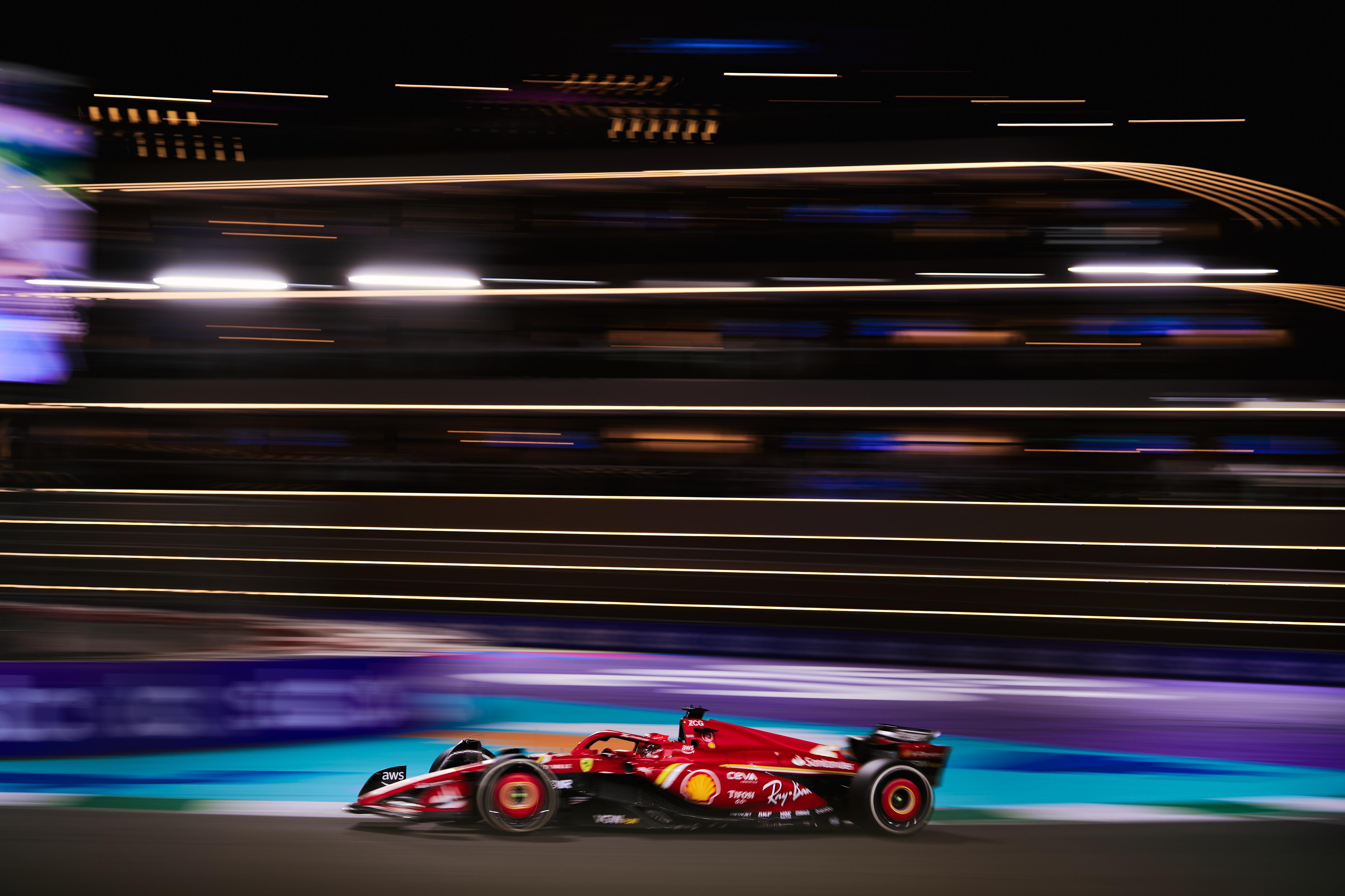 Ferrari Wallpaper, 24' Saudi GP, r