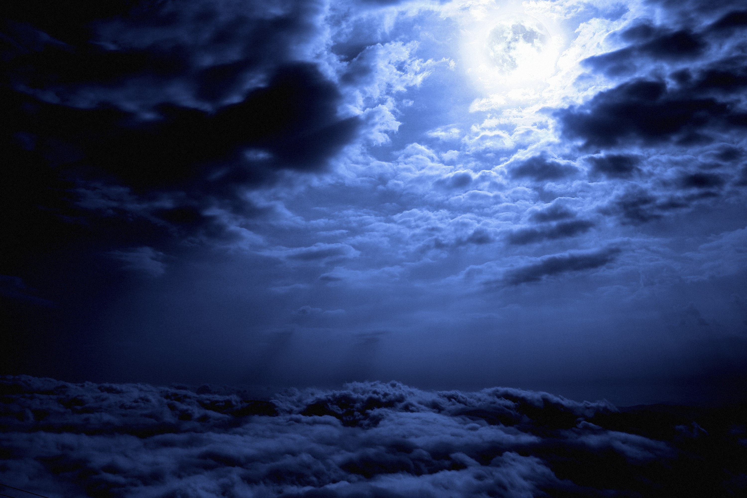 Cloud Moon Nature Sky HD Wallpaper