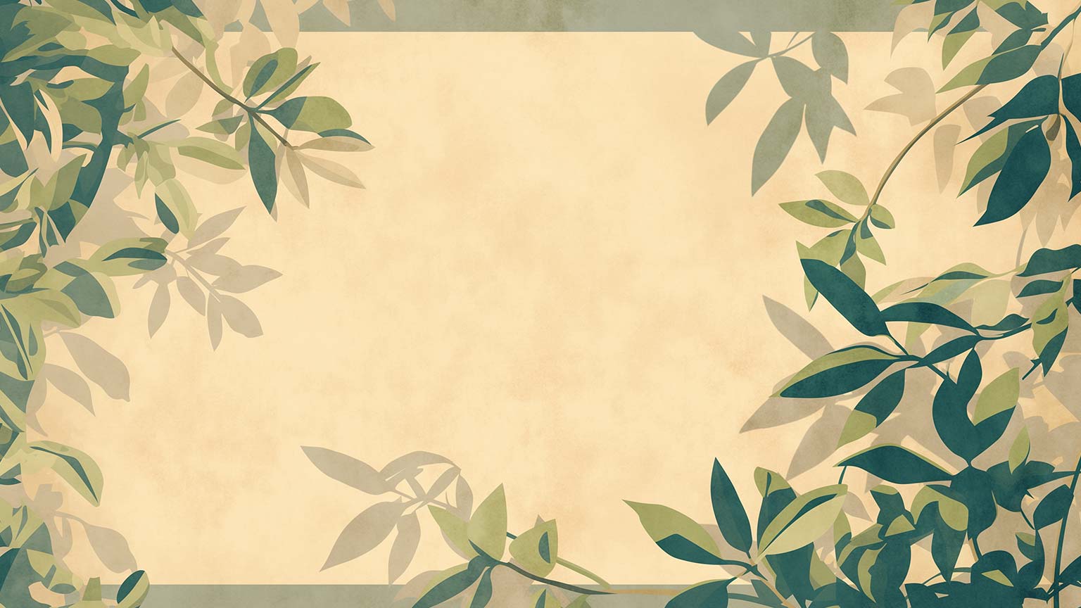 Foliage Leaves Frame Desktop Wallpaper Wallpaper 4K