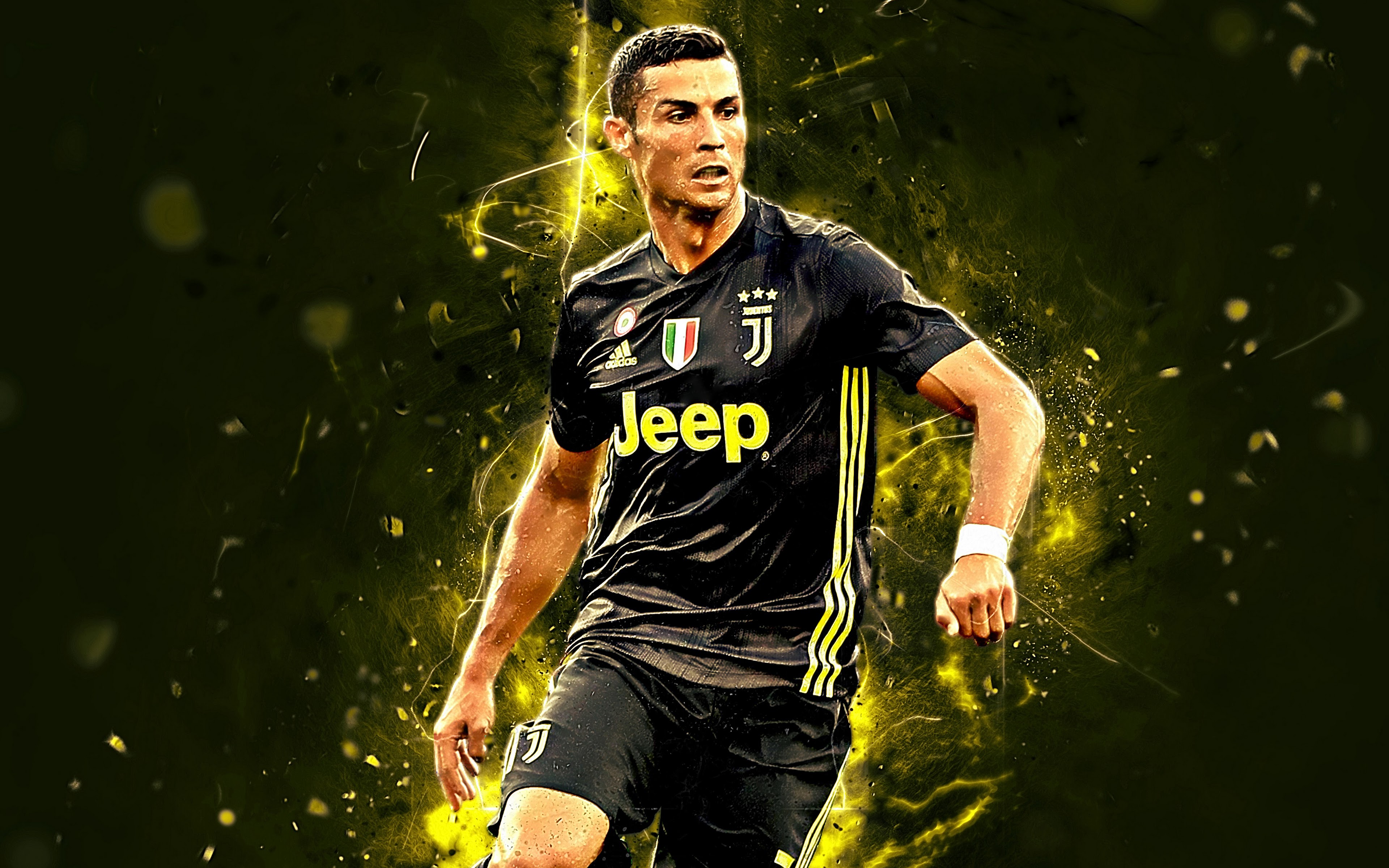 Cristiano Ronaldo Football 4K Wallpaper