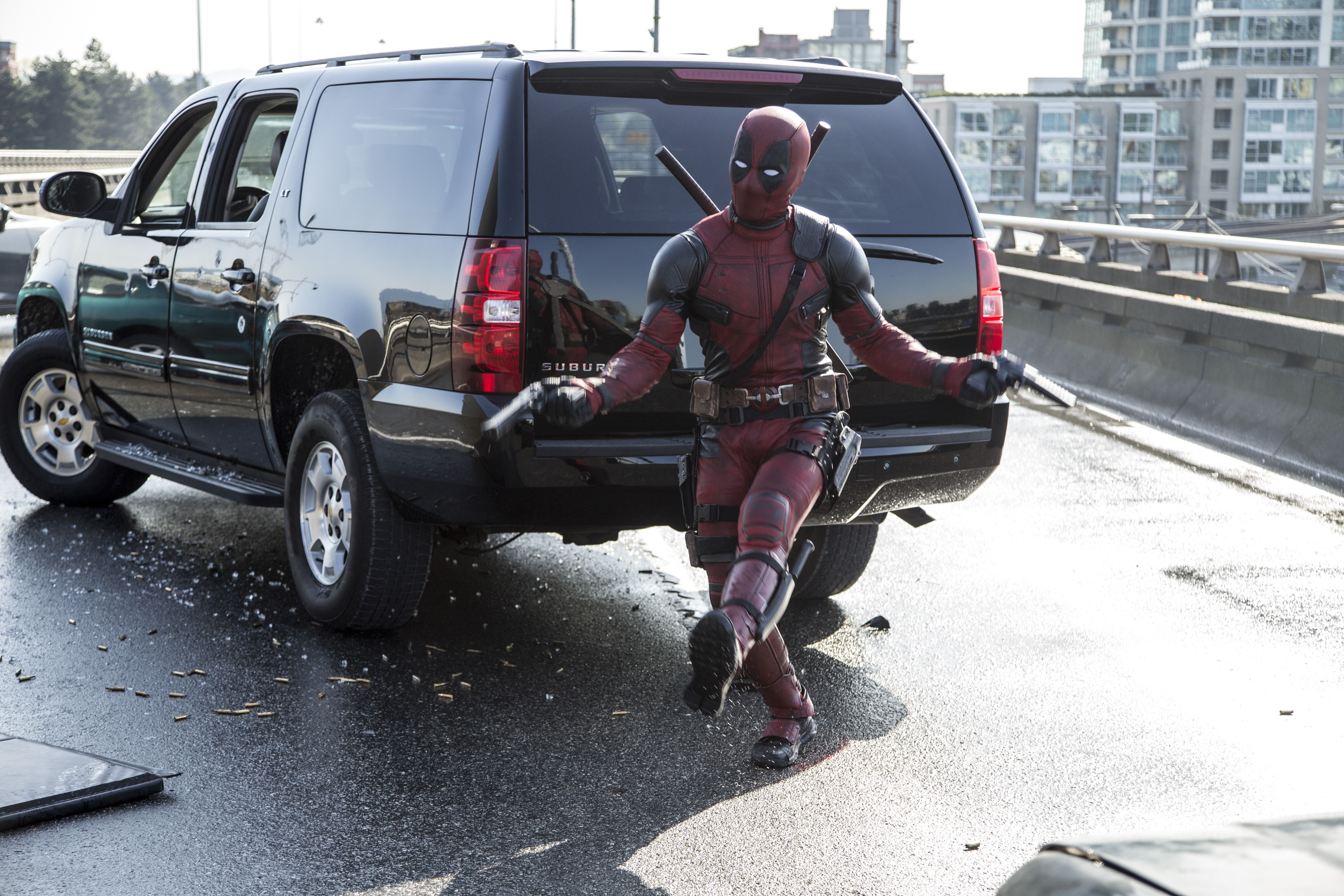 Deadpool Action Scene Ultra HD