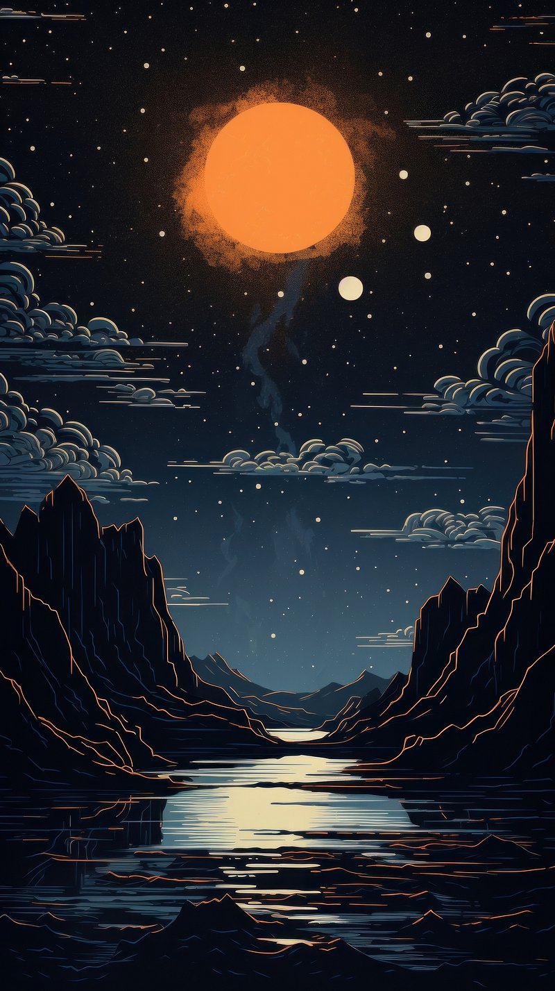 Moon iPhone Wallpaper Image. Free