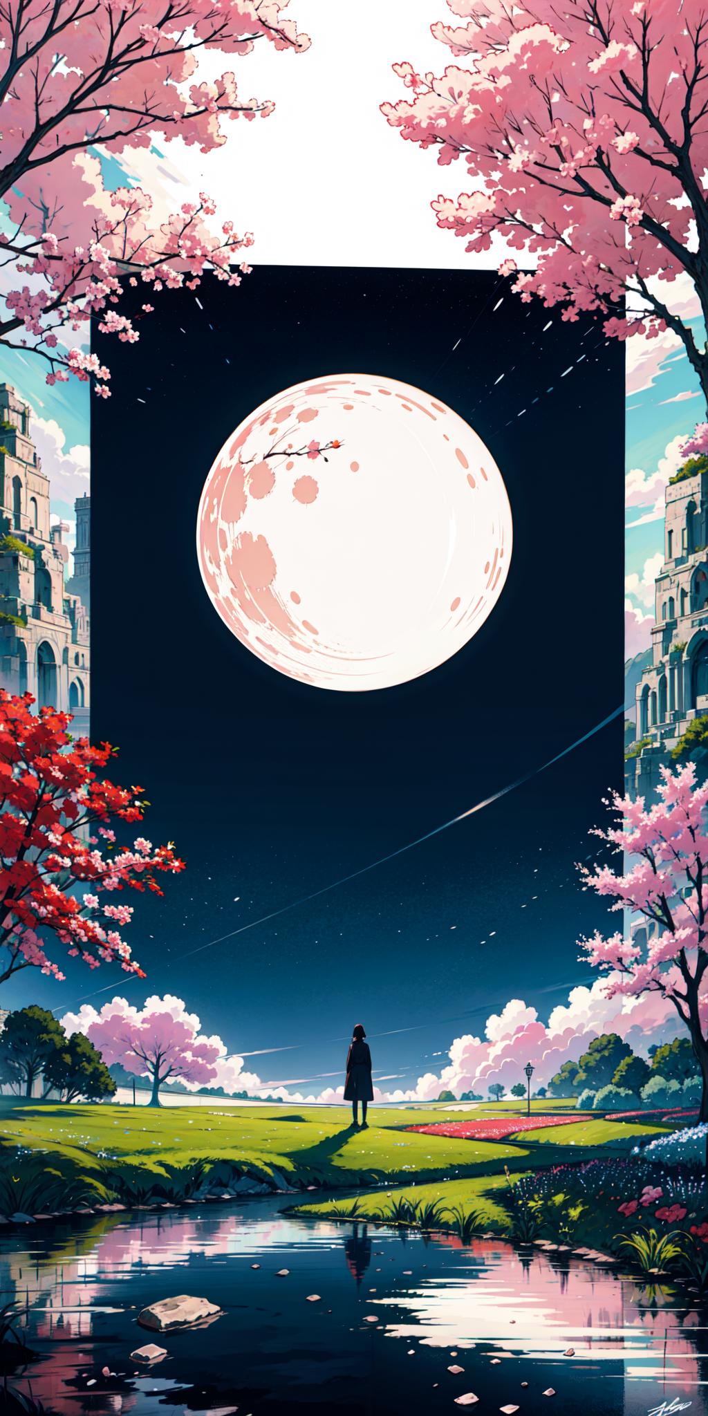 red moon