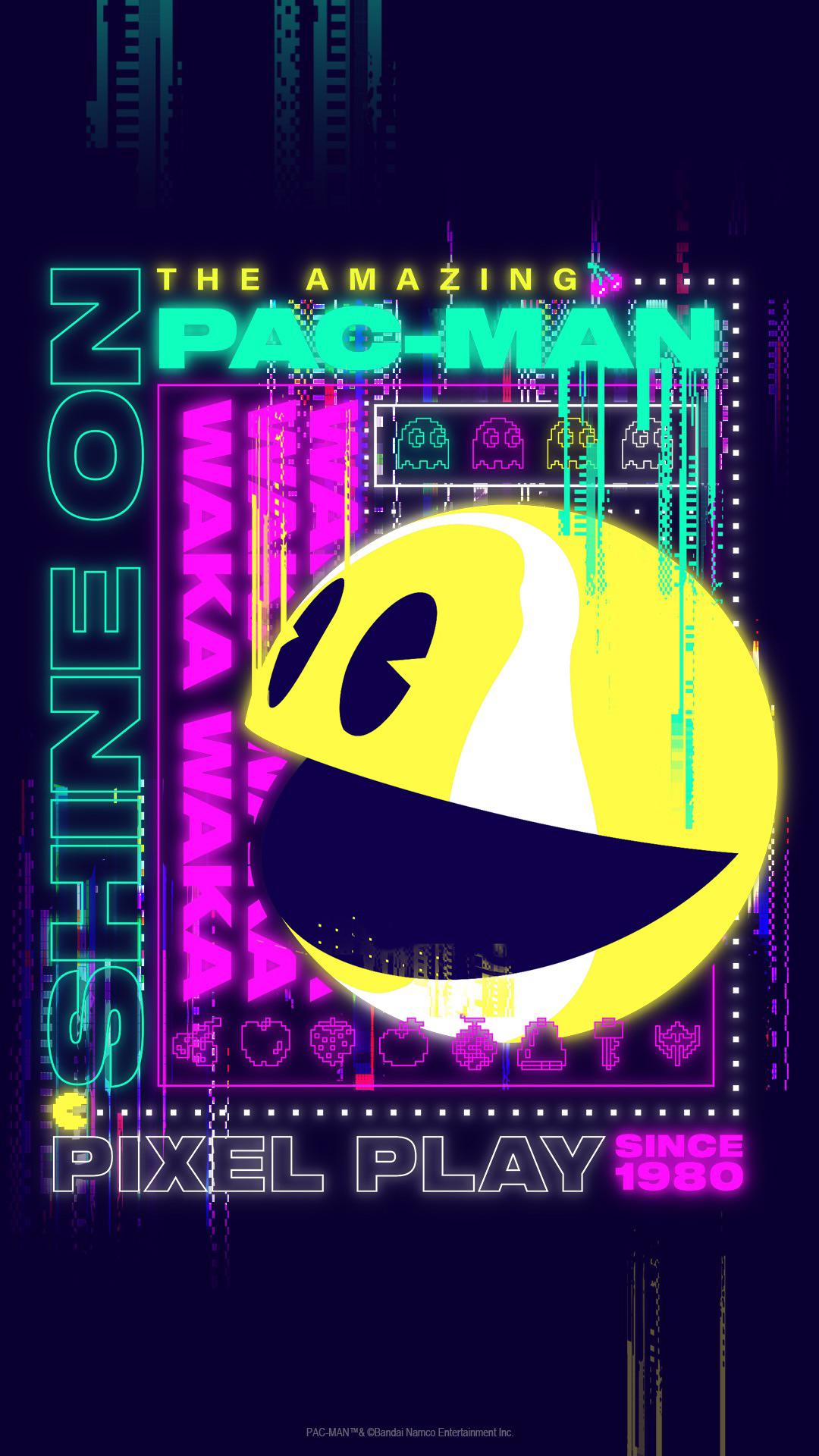 Three PAC MAN Wallpaper For Mobile, R