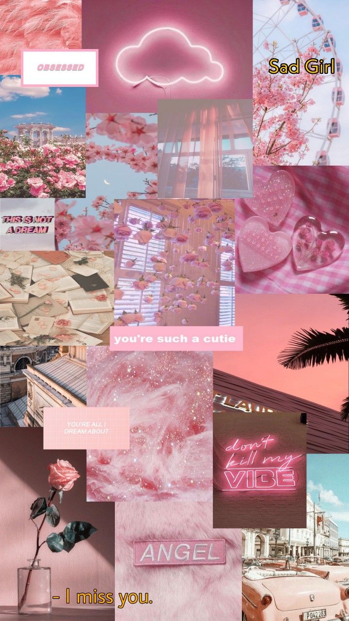 wallpaper pink. Aesthetic iphone