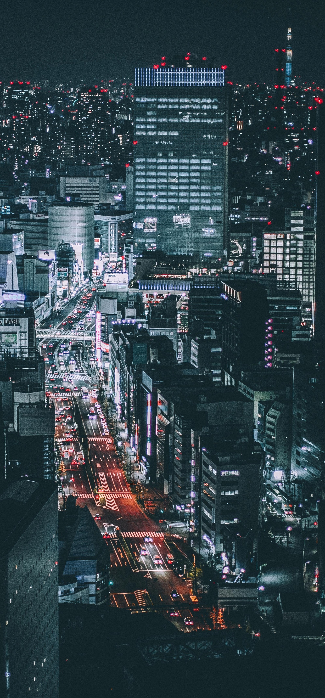 Tokyo Night 5k iPhone XS MAX