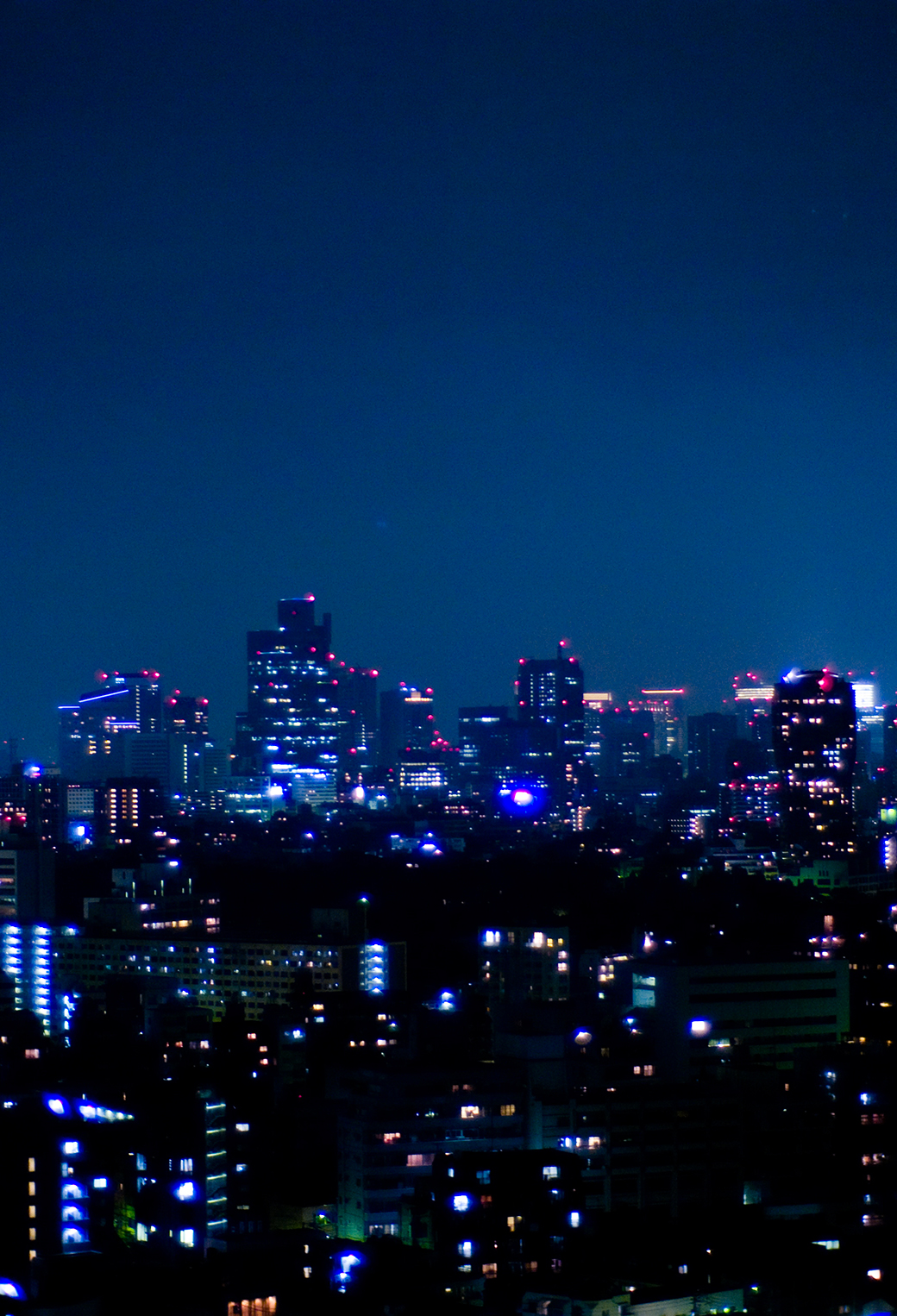 Tokyo by Night Wallpaper for iPhone 11