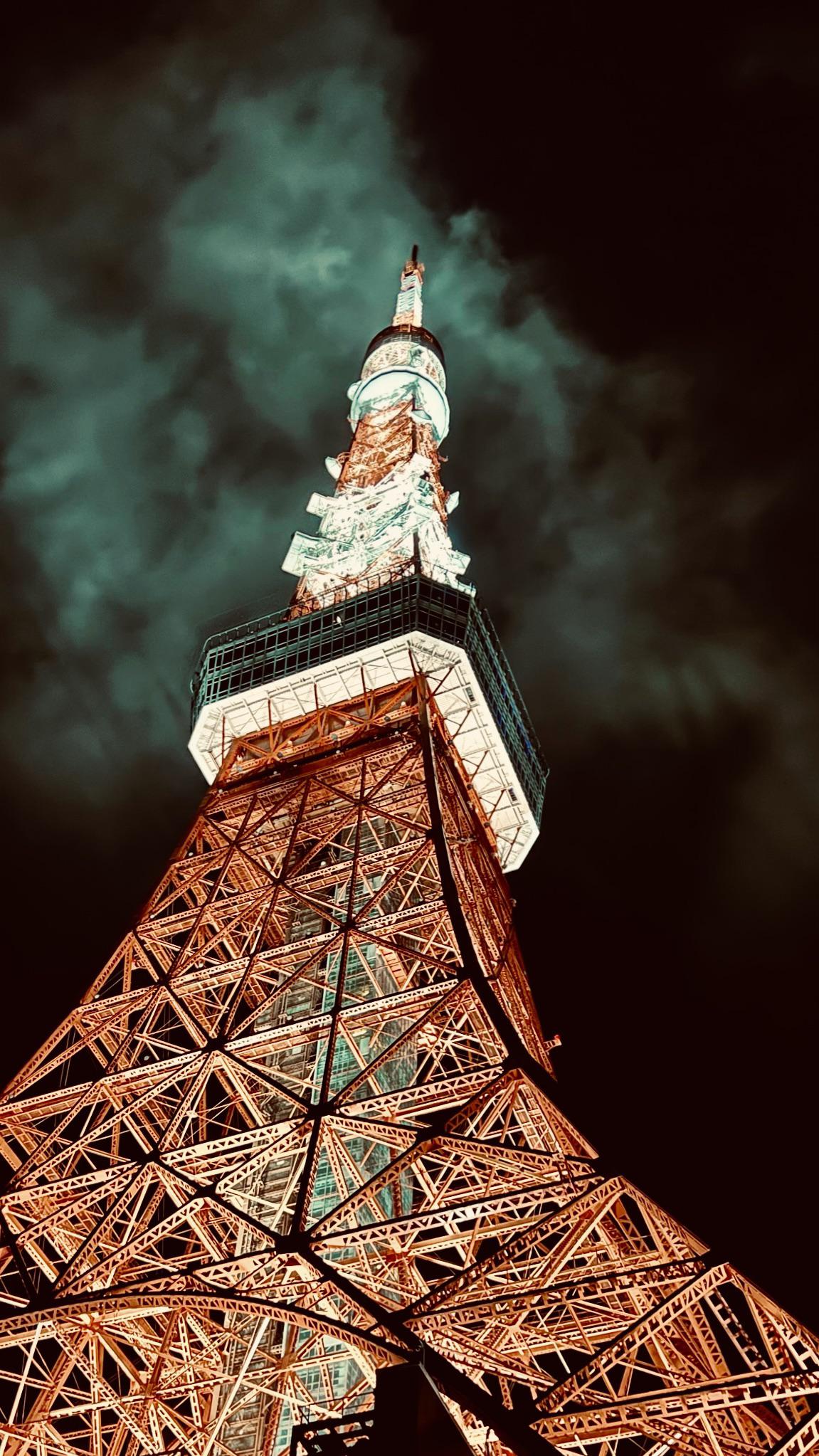 The Tokyo Tower iphone wallpaper, r