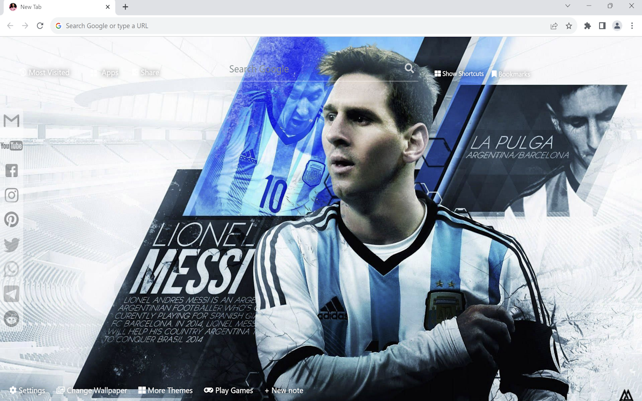 Lionel Messi Wallpaper Web Store