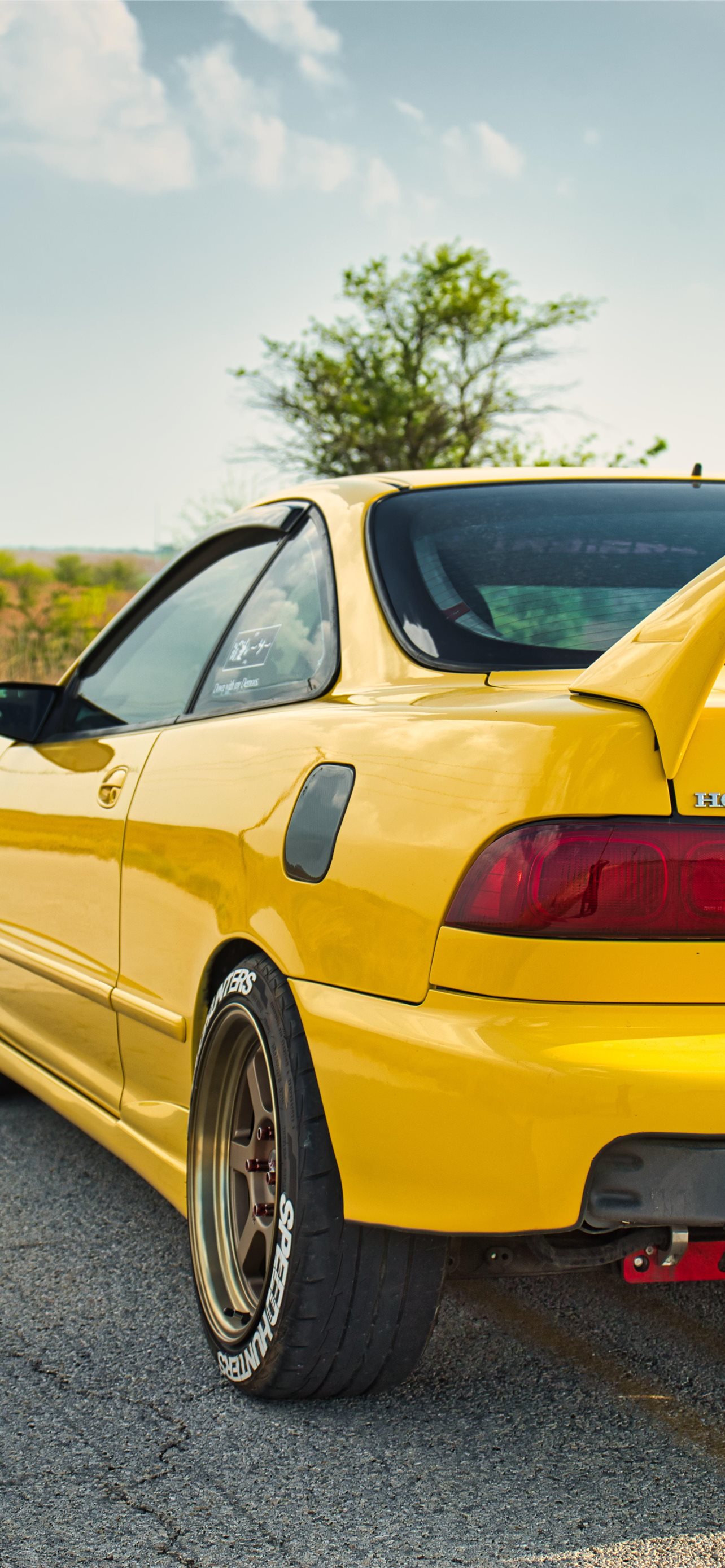 Best Honda fit iPhone HD Wallpaper