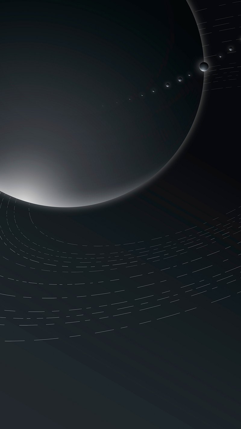 Minimal line art galaxy mobile