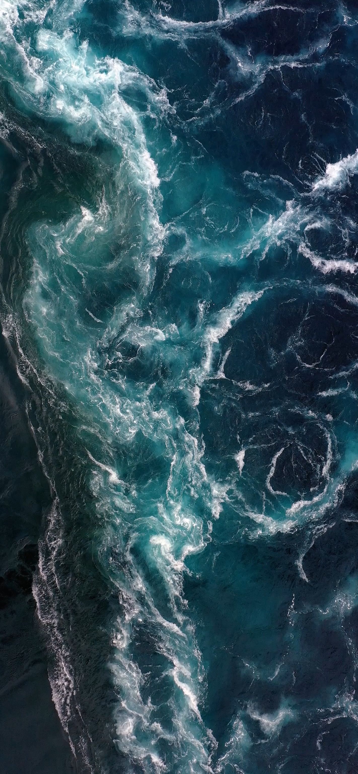 Sea Waves. LIVE Wallpaper. iPhone
