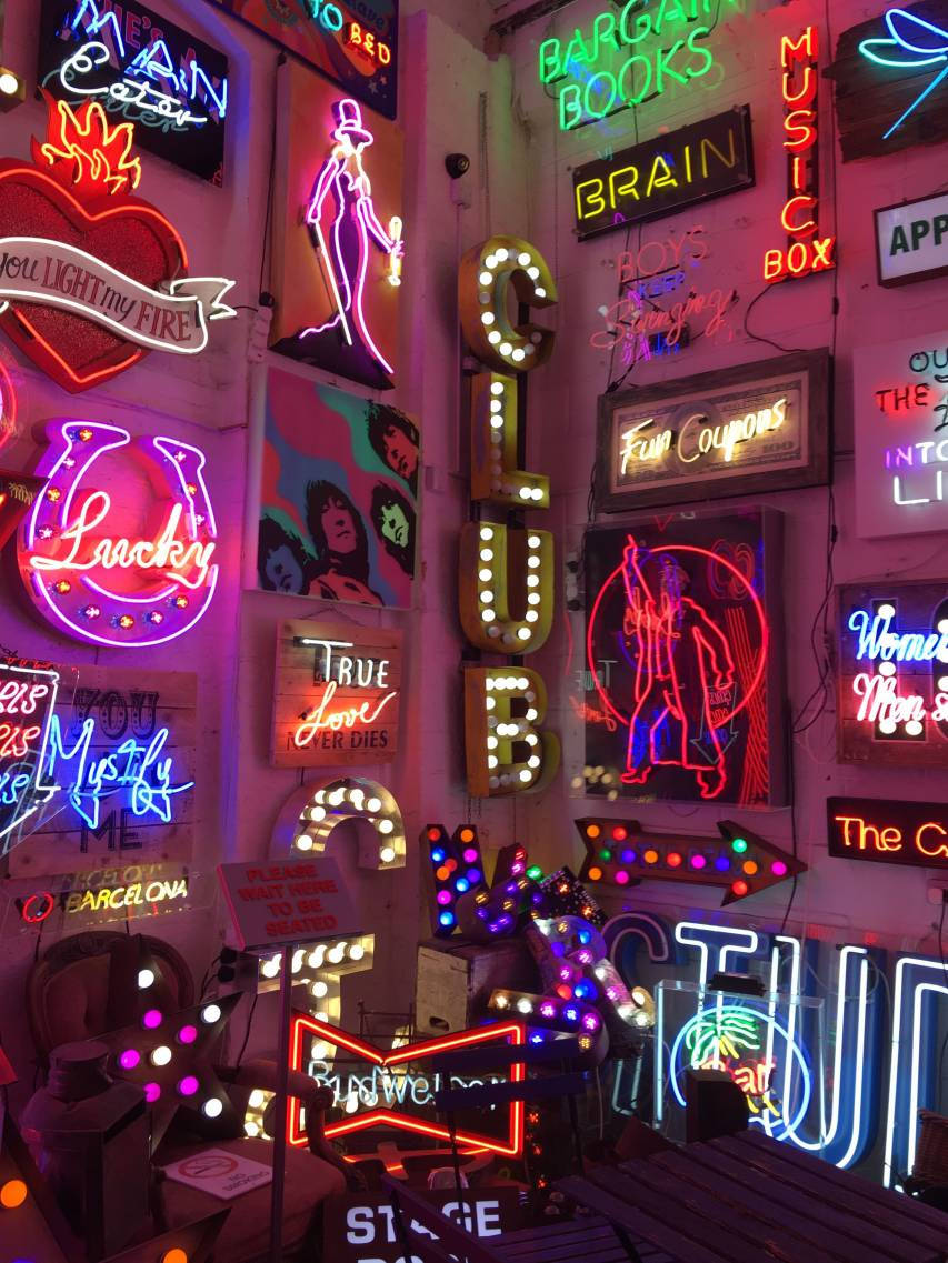 Free Dark Neon iPhone HD Wallpaper