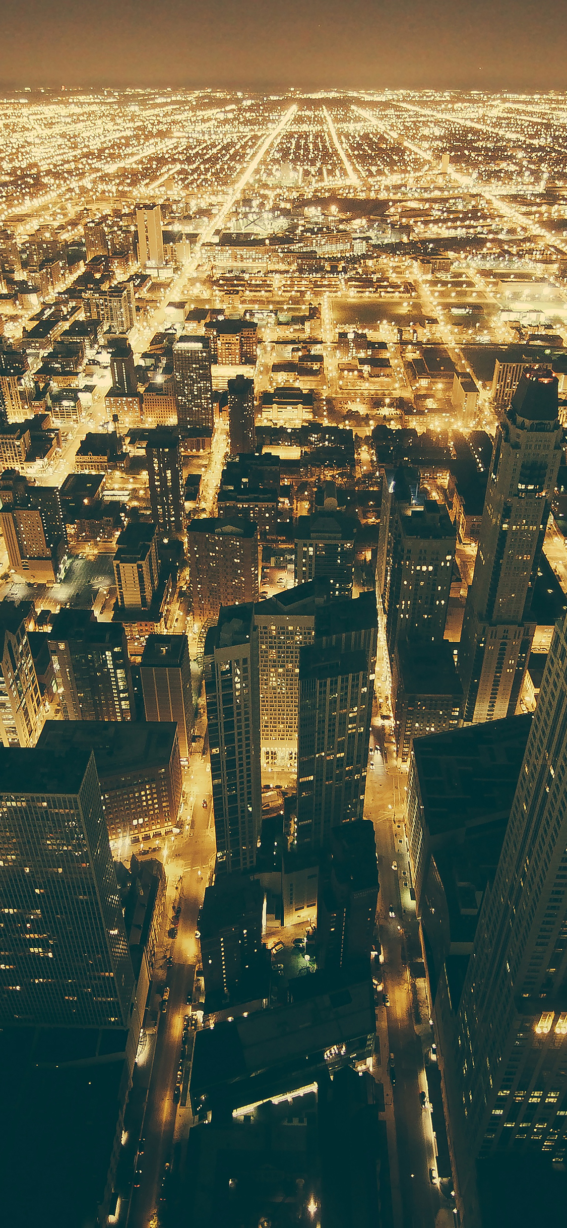 iPhoneXpapers night sky city