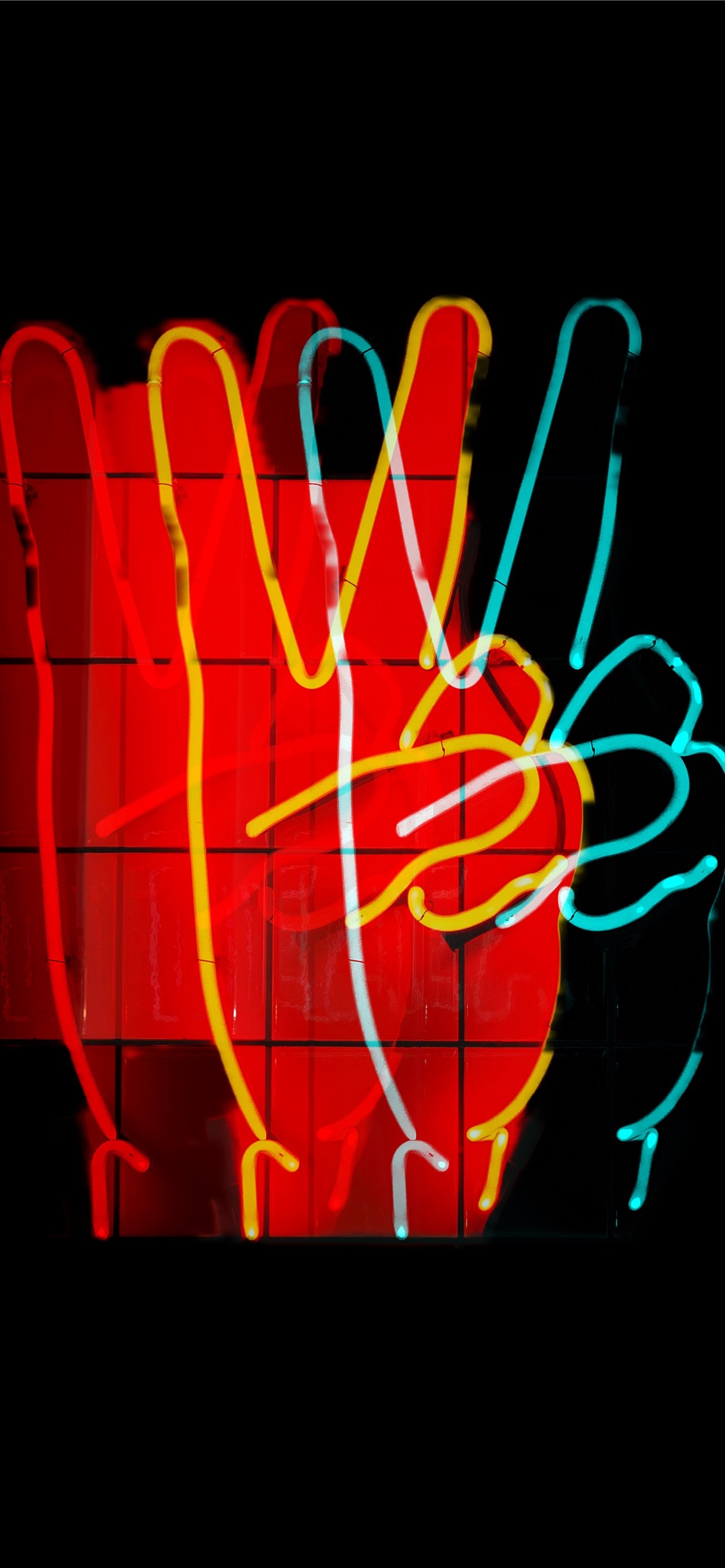 Best Neon iPhone HD Wallpaper