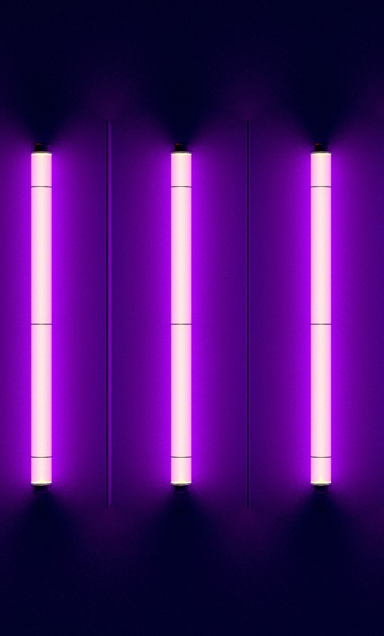 Neon Lights Purple iPhone
