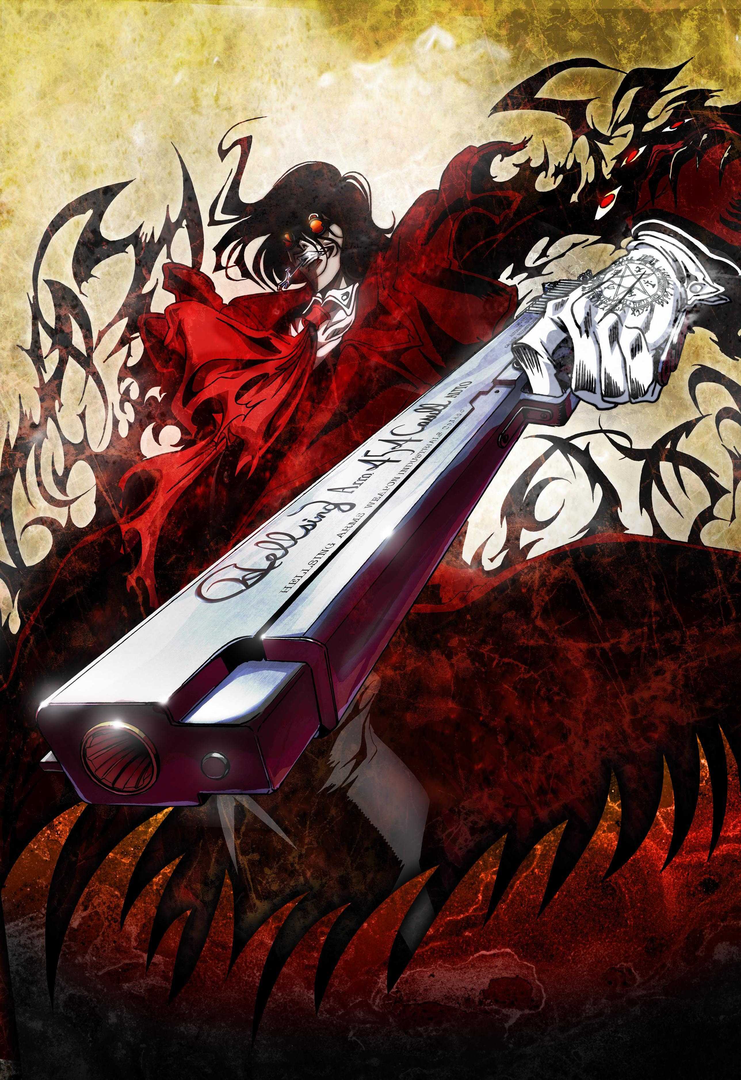 Alucard (Hellsing) Mobile Wallpaper