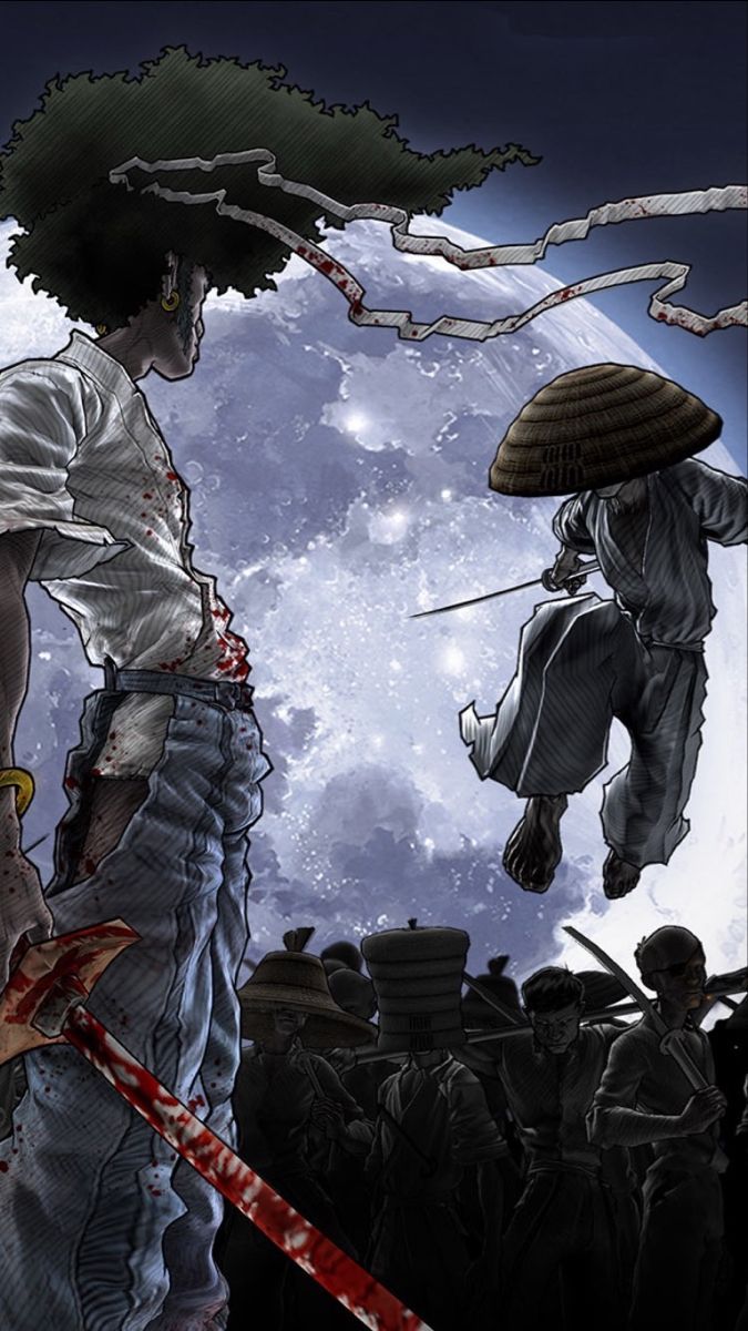 Afro Samurai. Anime, Samurai art