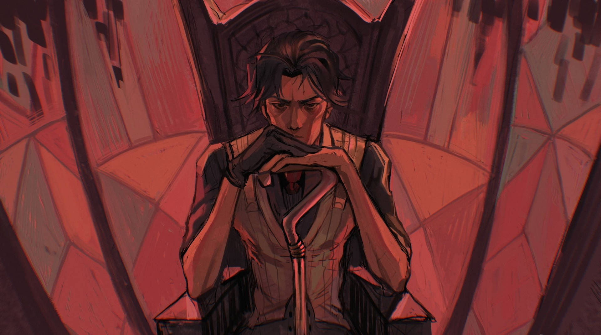 Serious Viktor Wallpaper