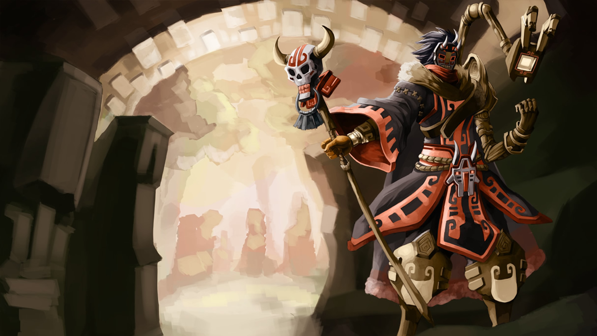 Shamanic Viktor Fanart Wallpaper