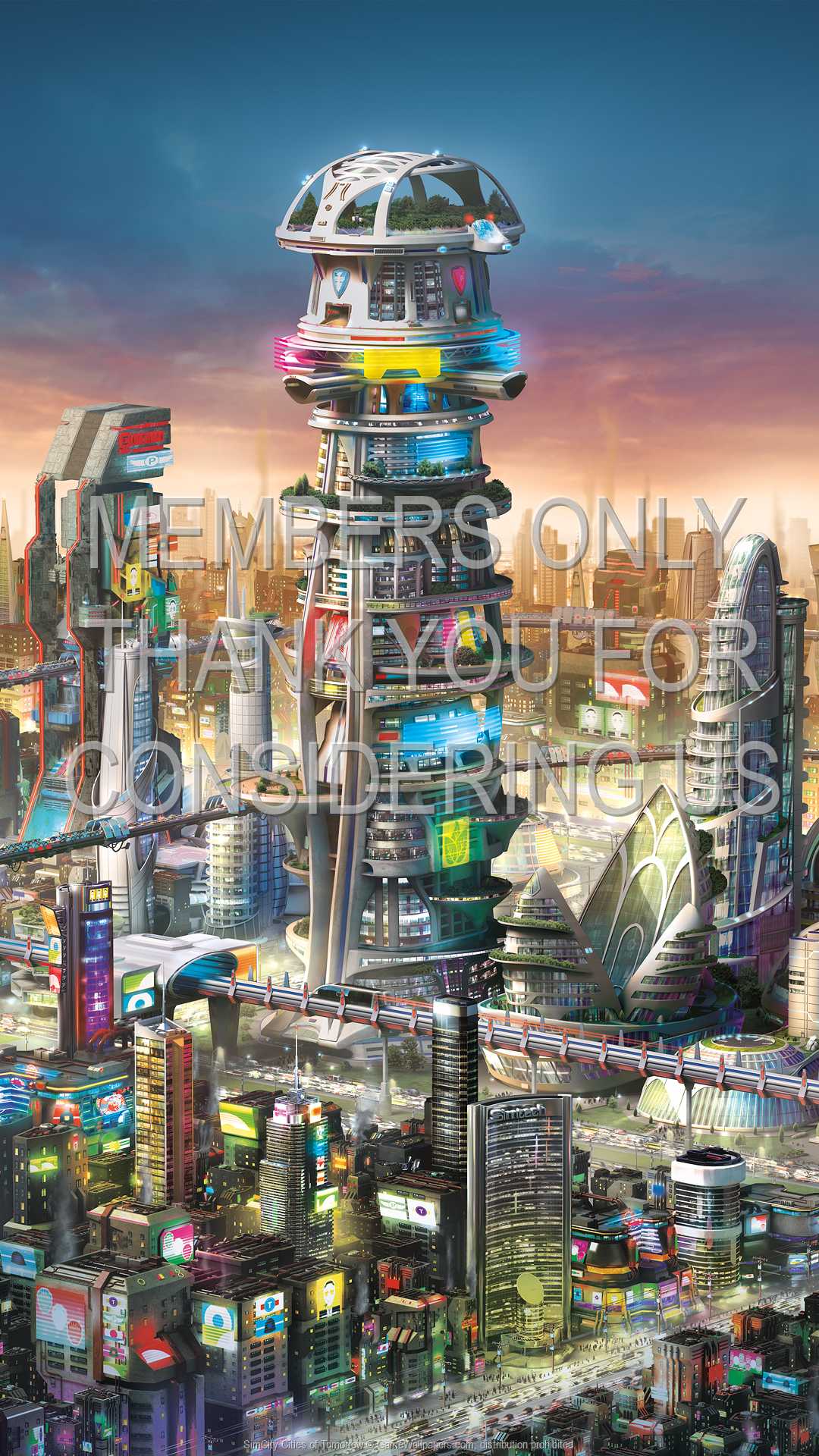 SimCity: Cities of Tomorrow wallpaper