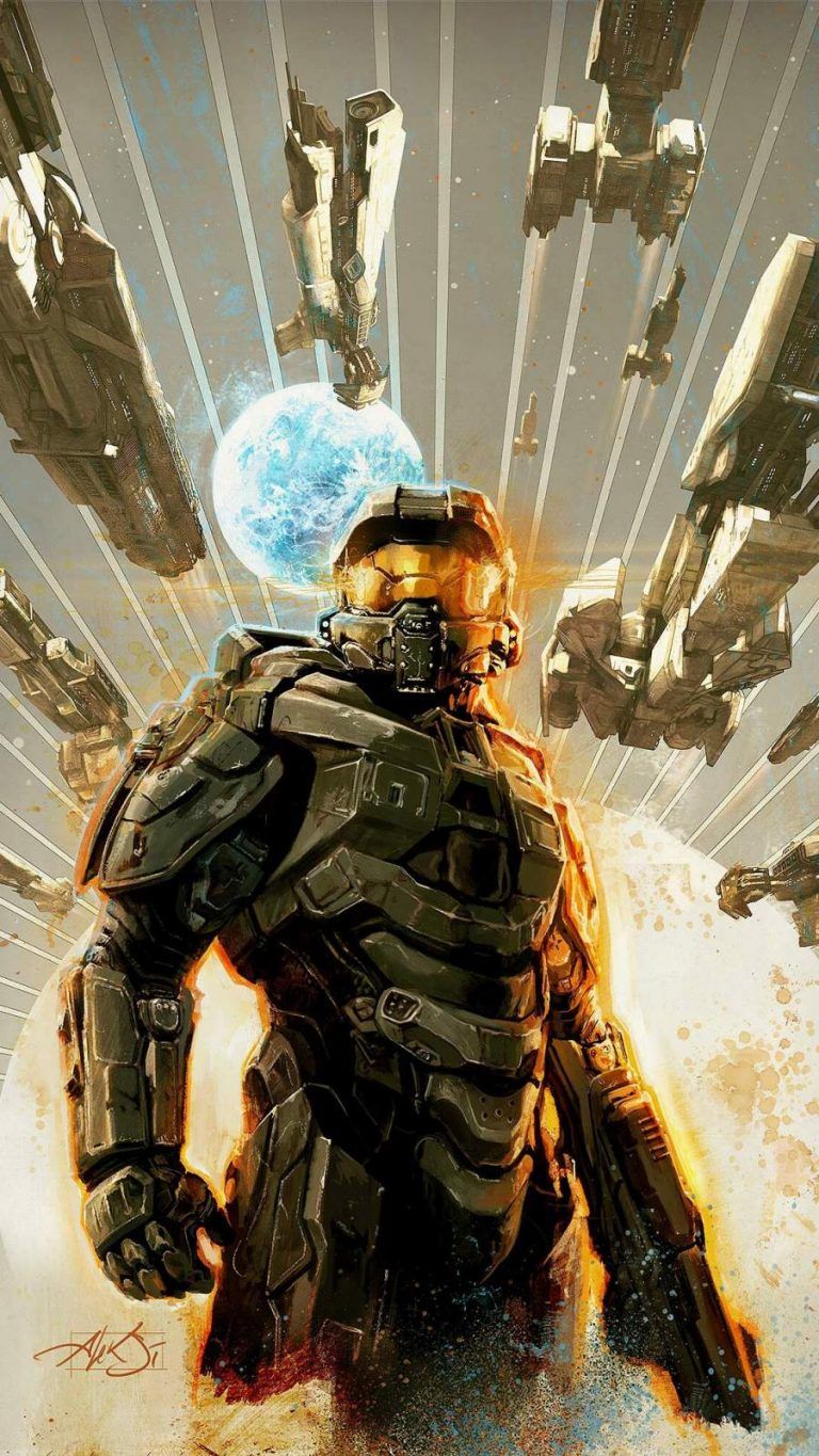iPhone Wallpaper. Halo master chief