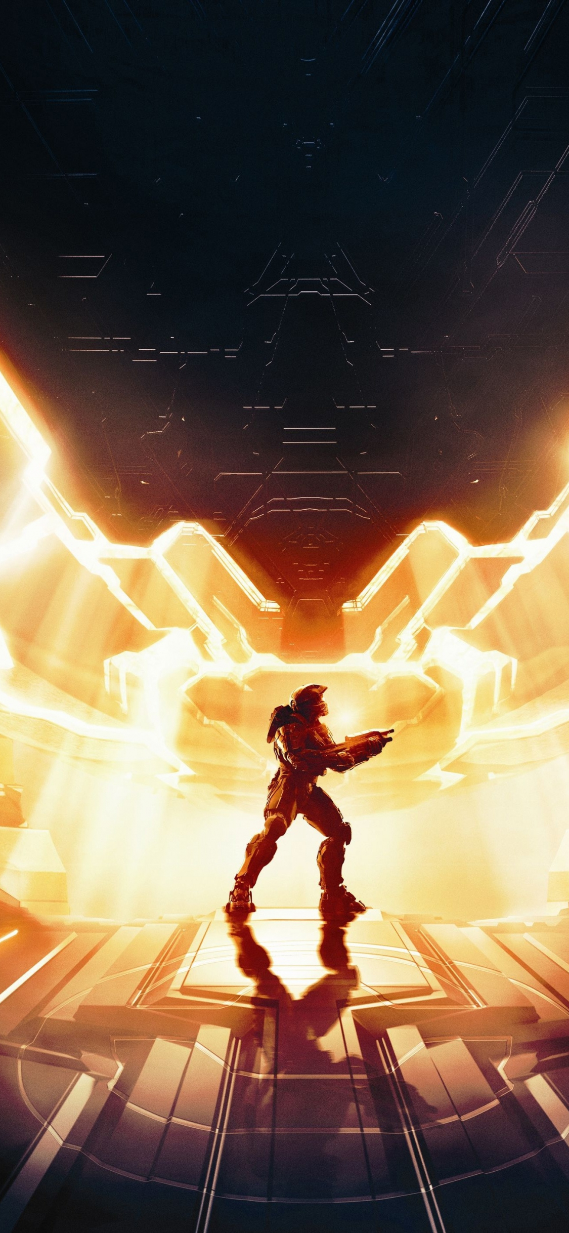 wallpaper 1125x2436 halo infinite