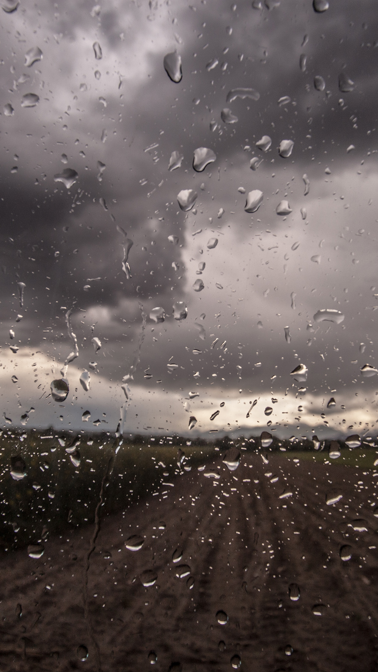 Rainy Window Nature Water Drop Road
