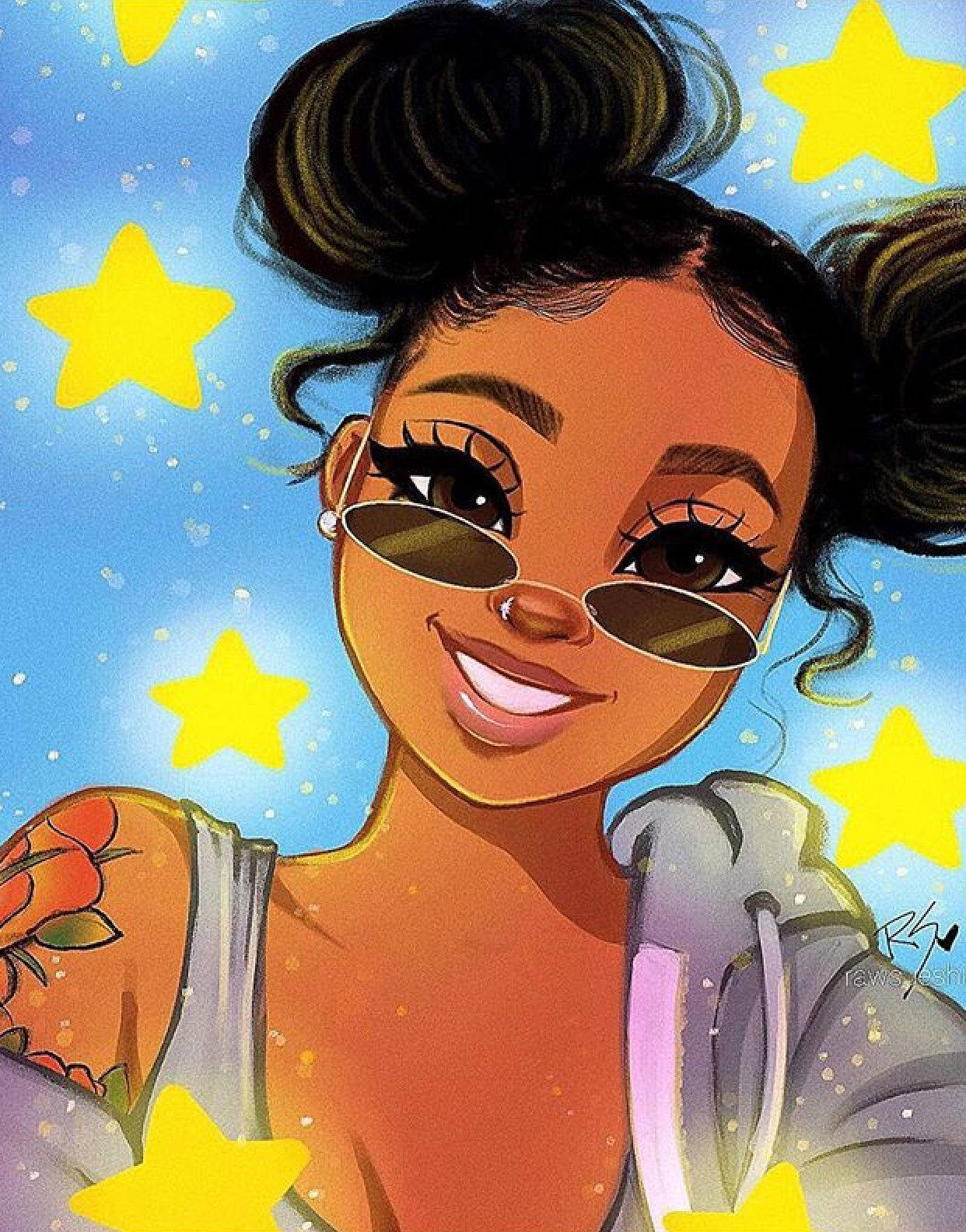 Black Girl Aesthetic HD Wallpaper