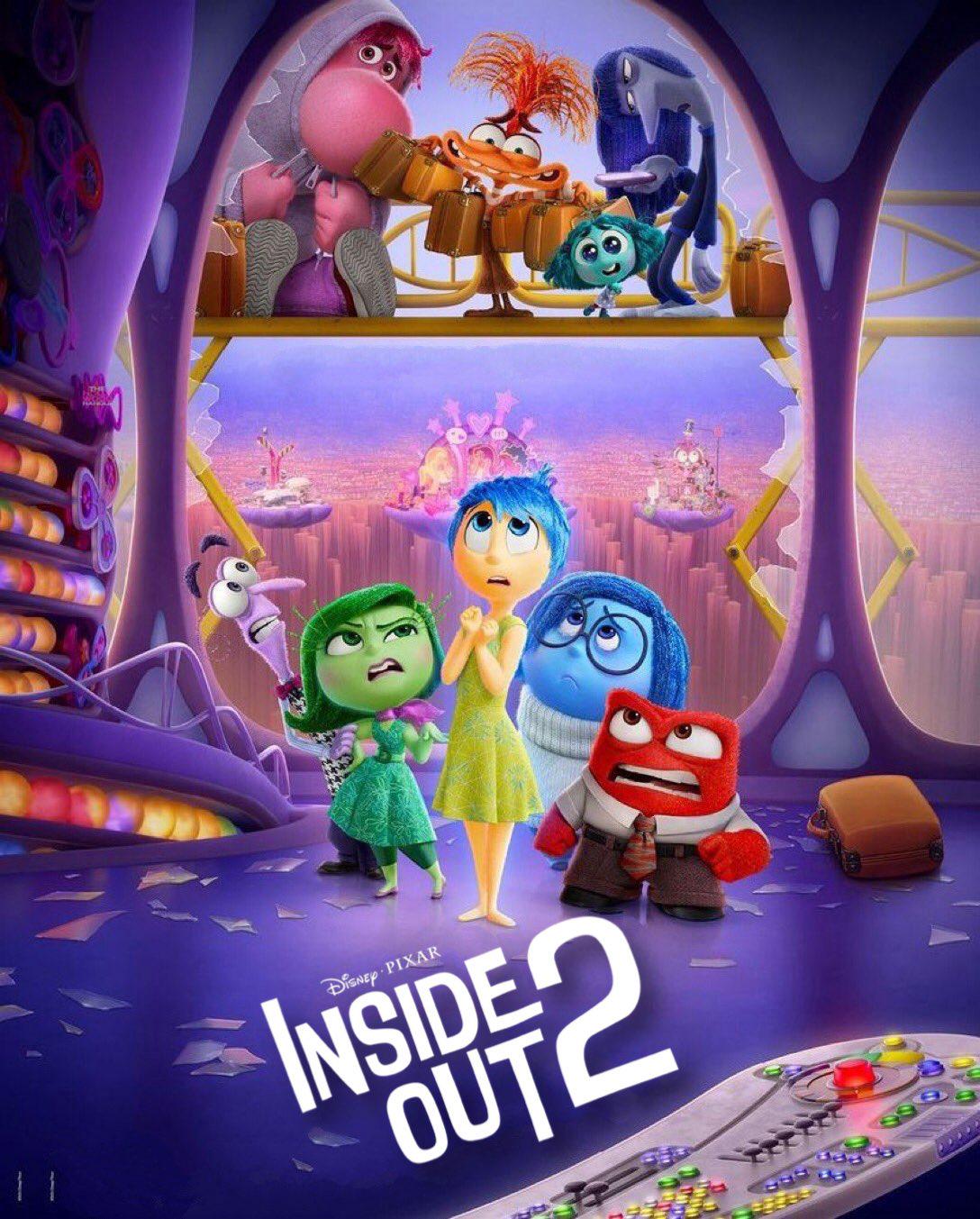 New poster for Pixar's 'INSIDE OUT 2