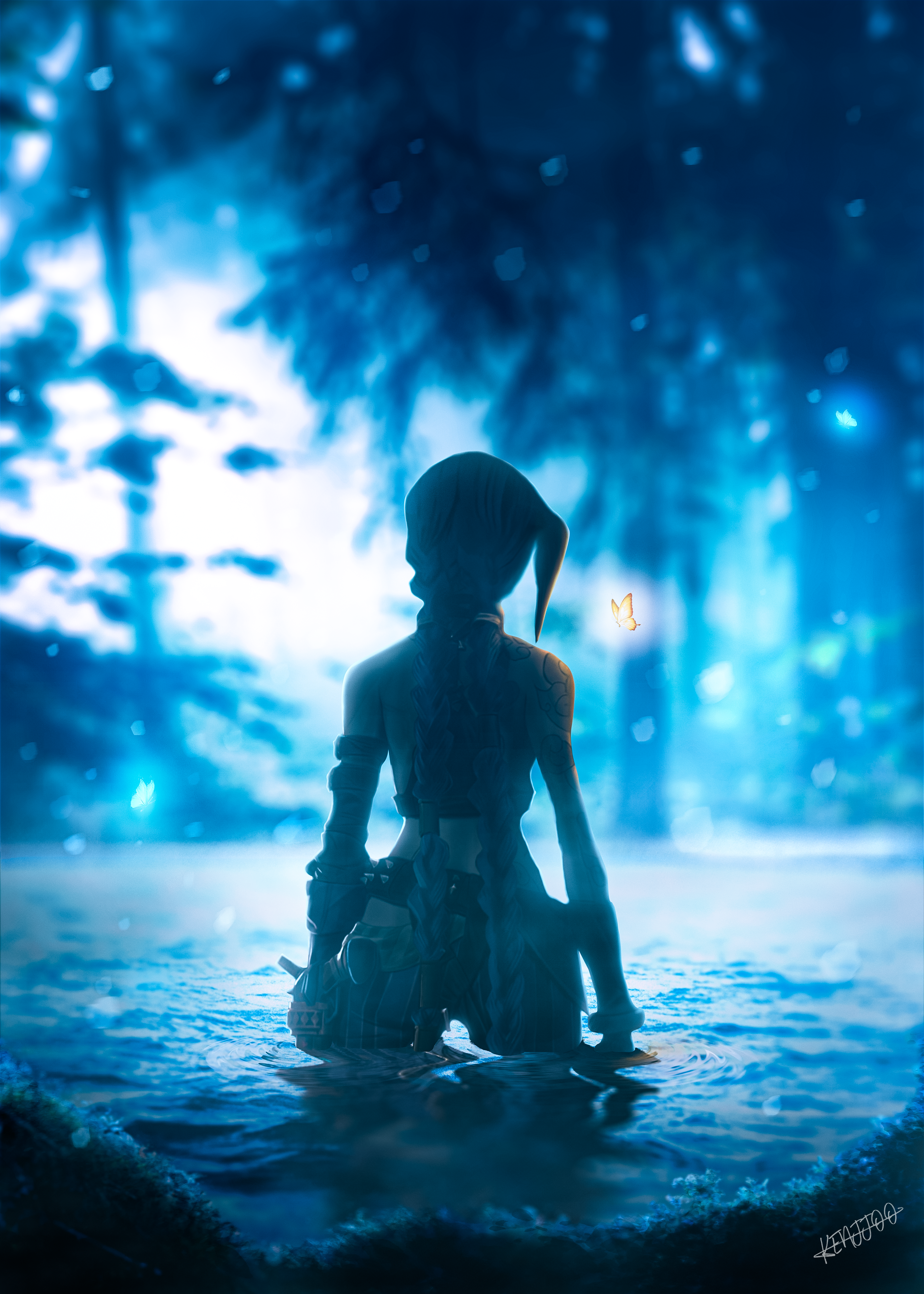 no spoilers Jinx Wallpaper OC, By me
