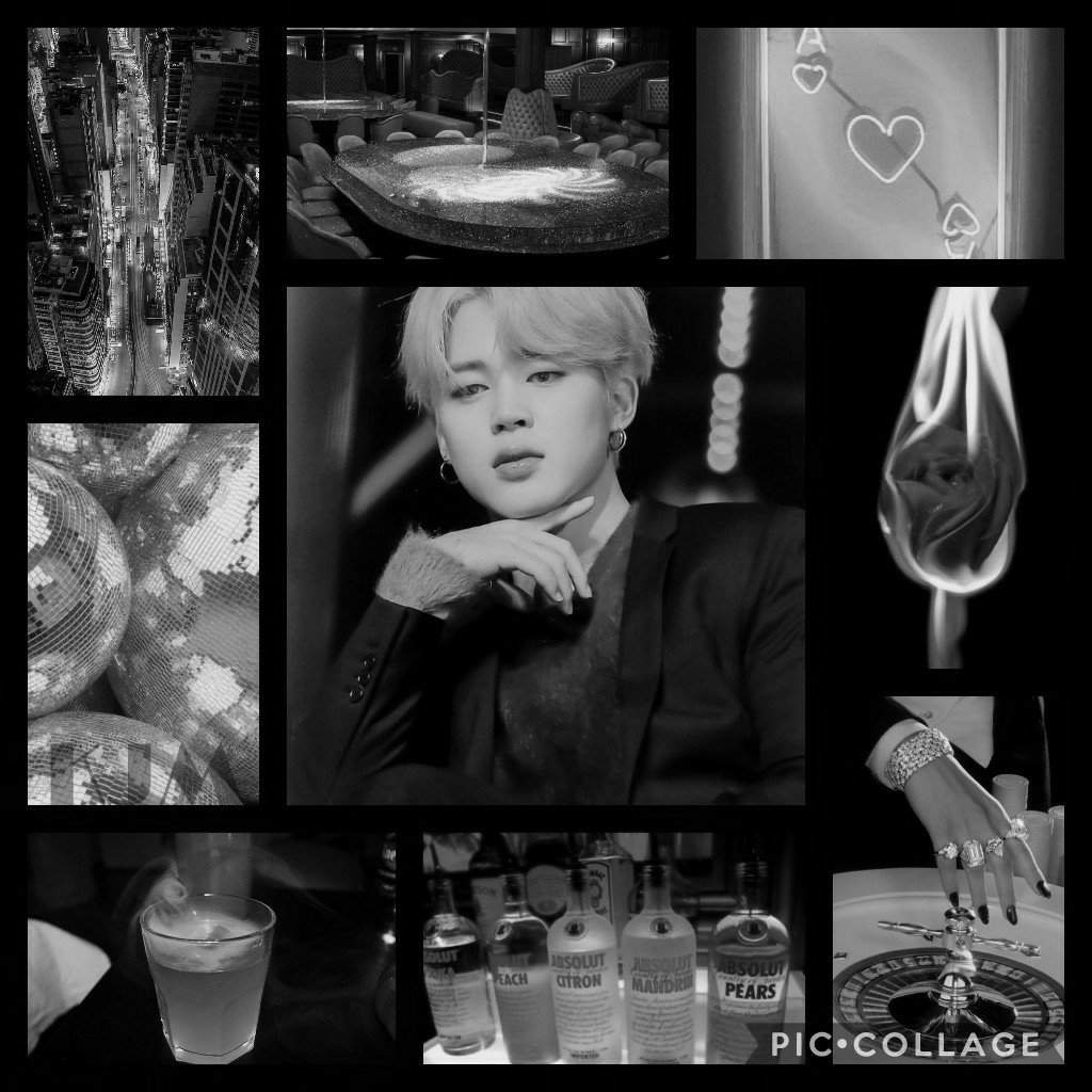 Jimin Aesthetic (B&W;Bad Boy). BTS