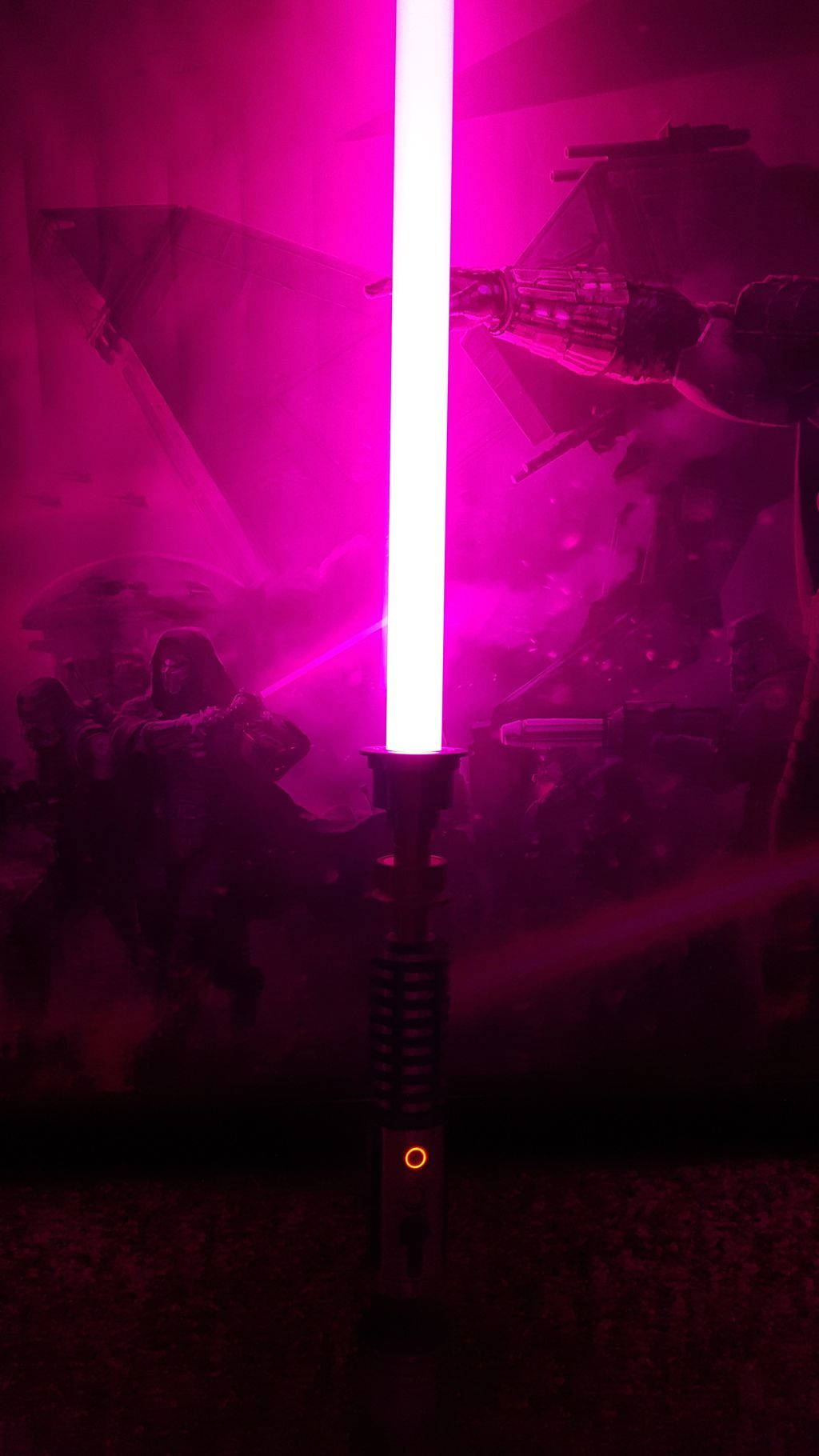 Download free Purple Lightsaber Neon