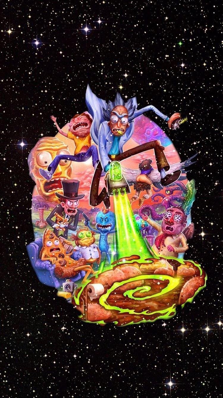 morty iphone iPhone 8 Wallpaper