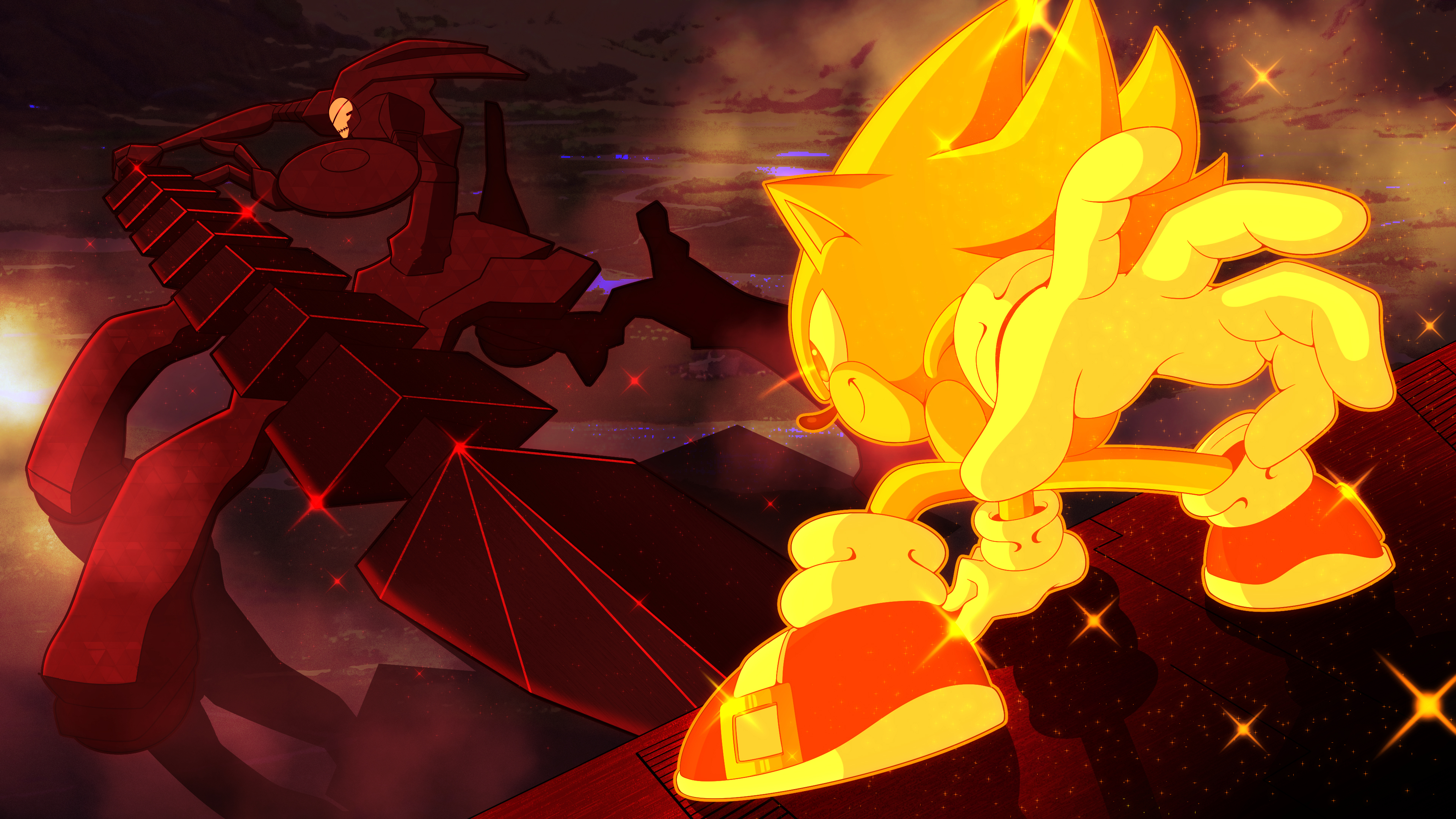 Super Sonic Vs Knight