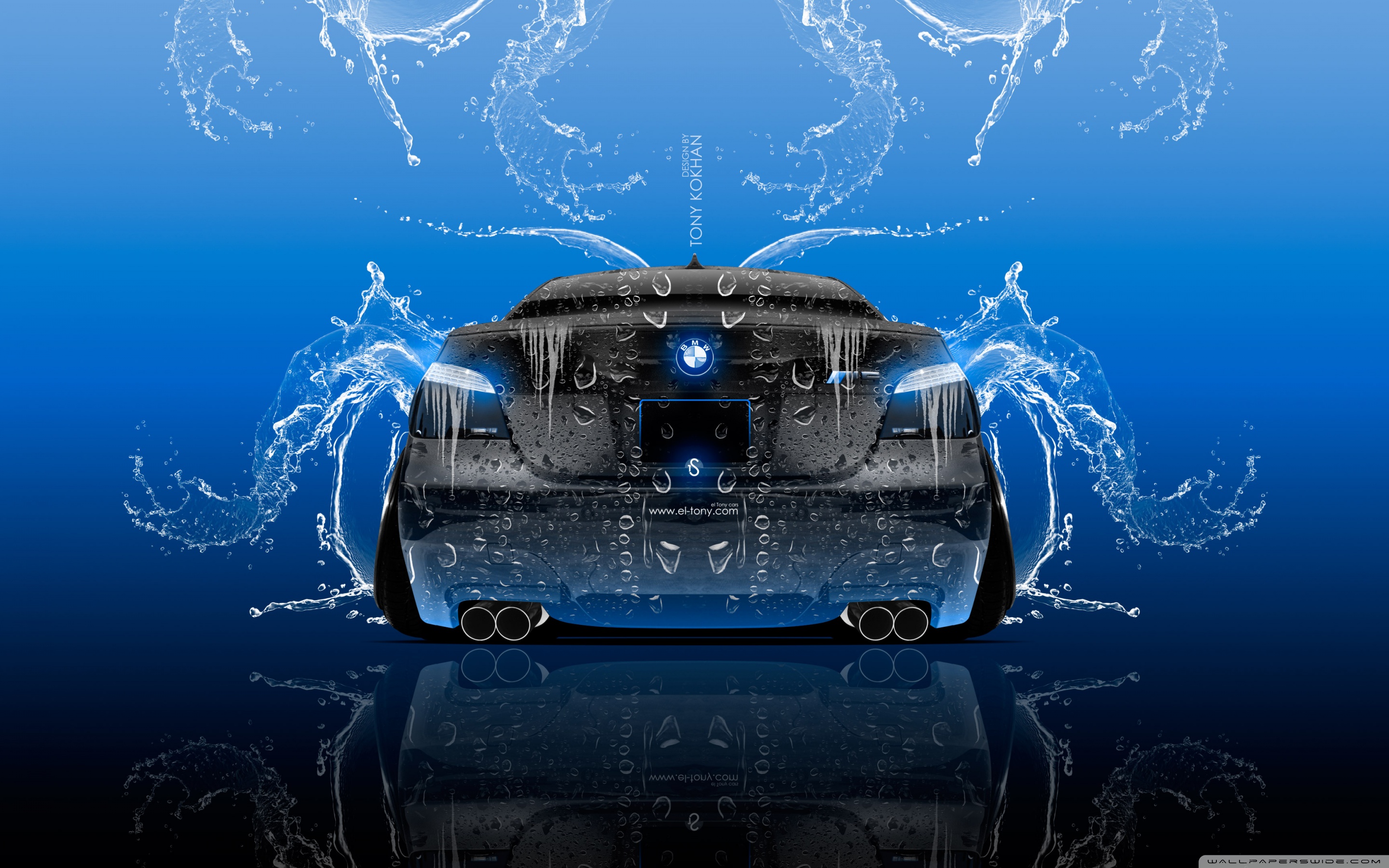 BMW M5 E60 Tuning Back Super Water Car