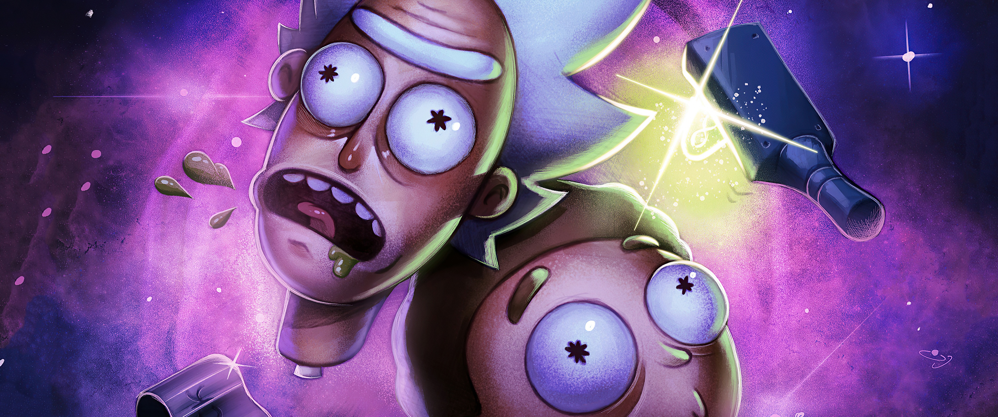 Rick and Morty Wallpaper 4K, TV series