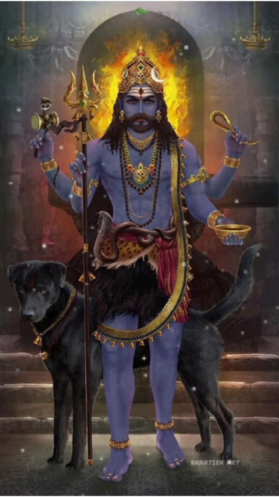 The Fierce Form of Lord Shiva