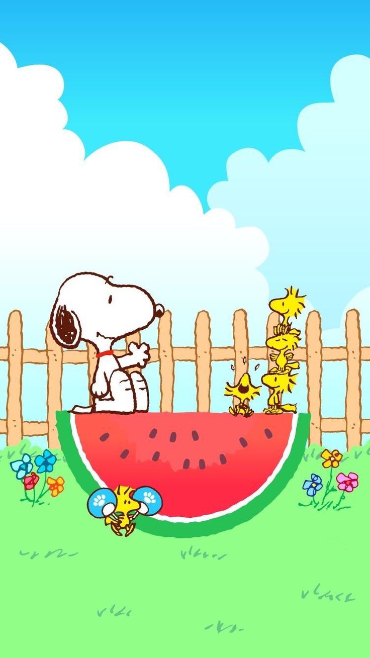 Snoopy Wallpaper. Cute Cartoon Dog