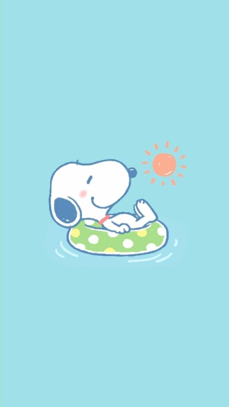 Summertime. Snoopy wallpaper, Snoopy