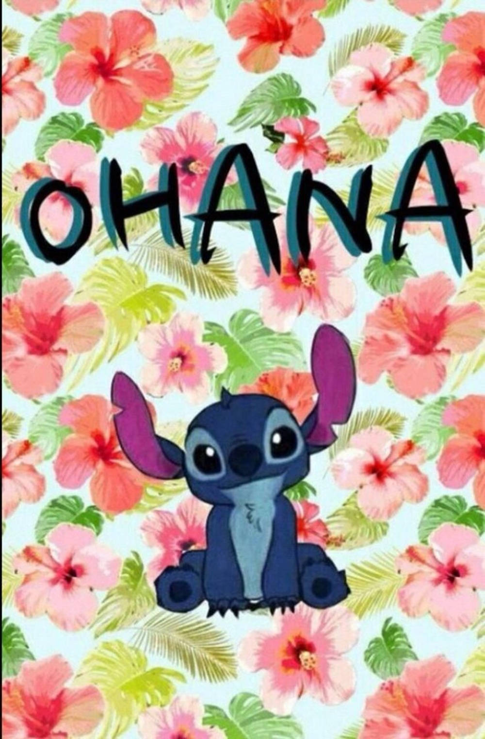 Cute Stitch iPhone Wallpaper