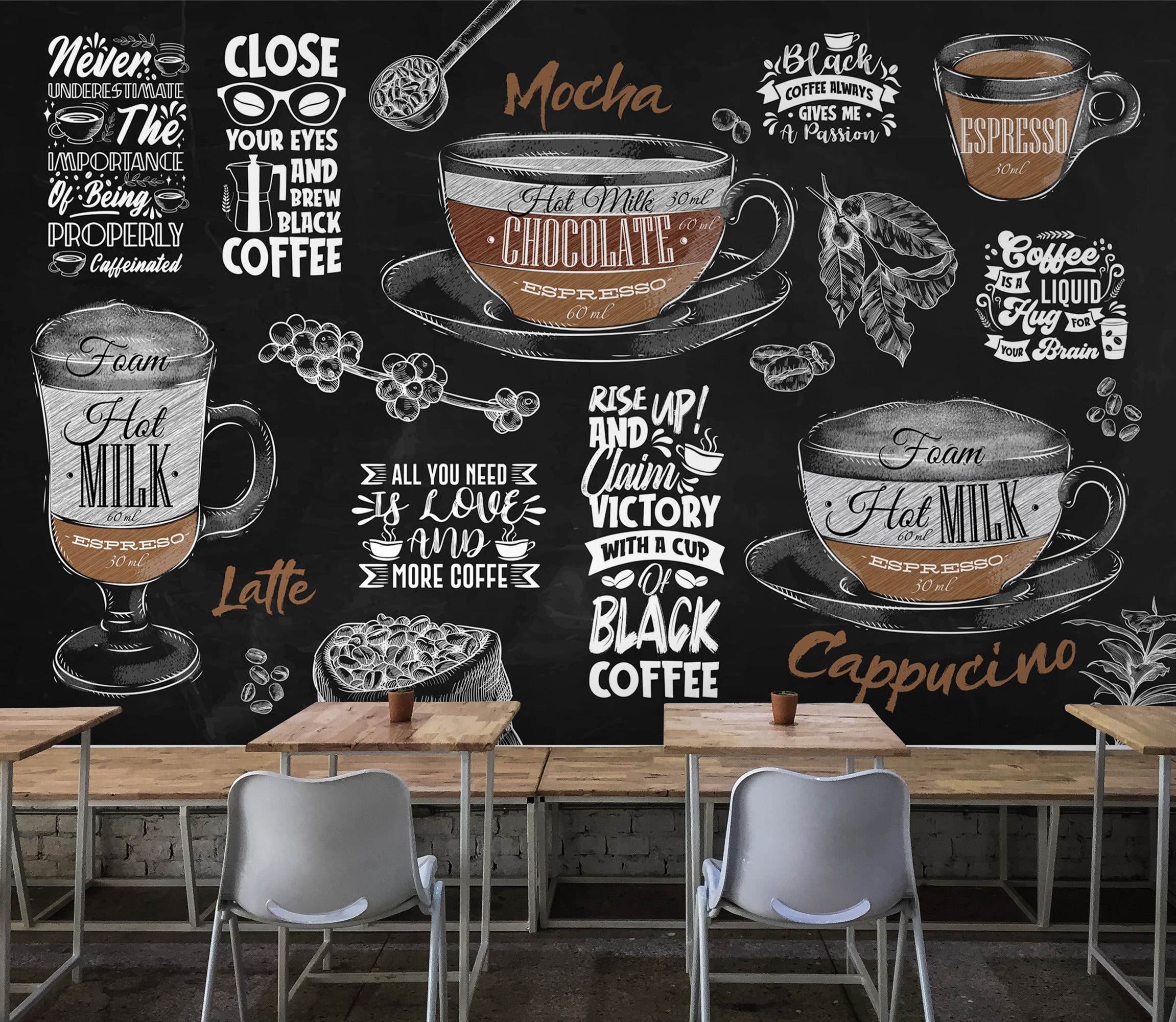 Coffee Shop Wallpaper
