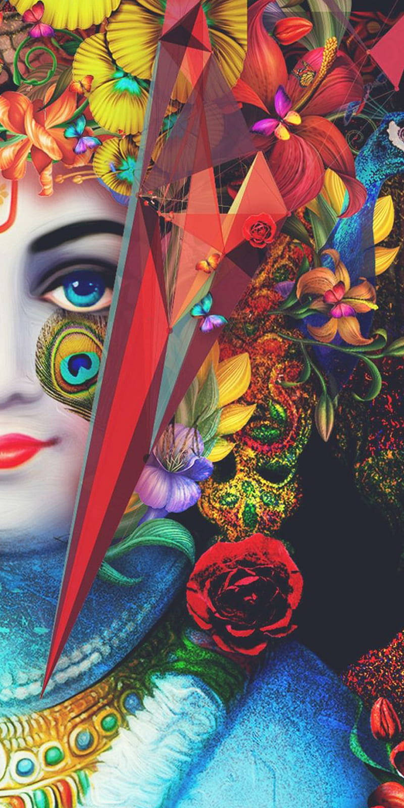 iPhone Krishna Wallpaper. Krishna